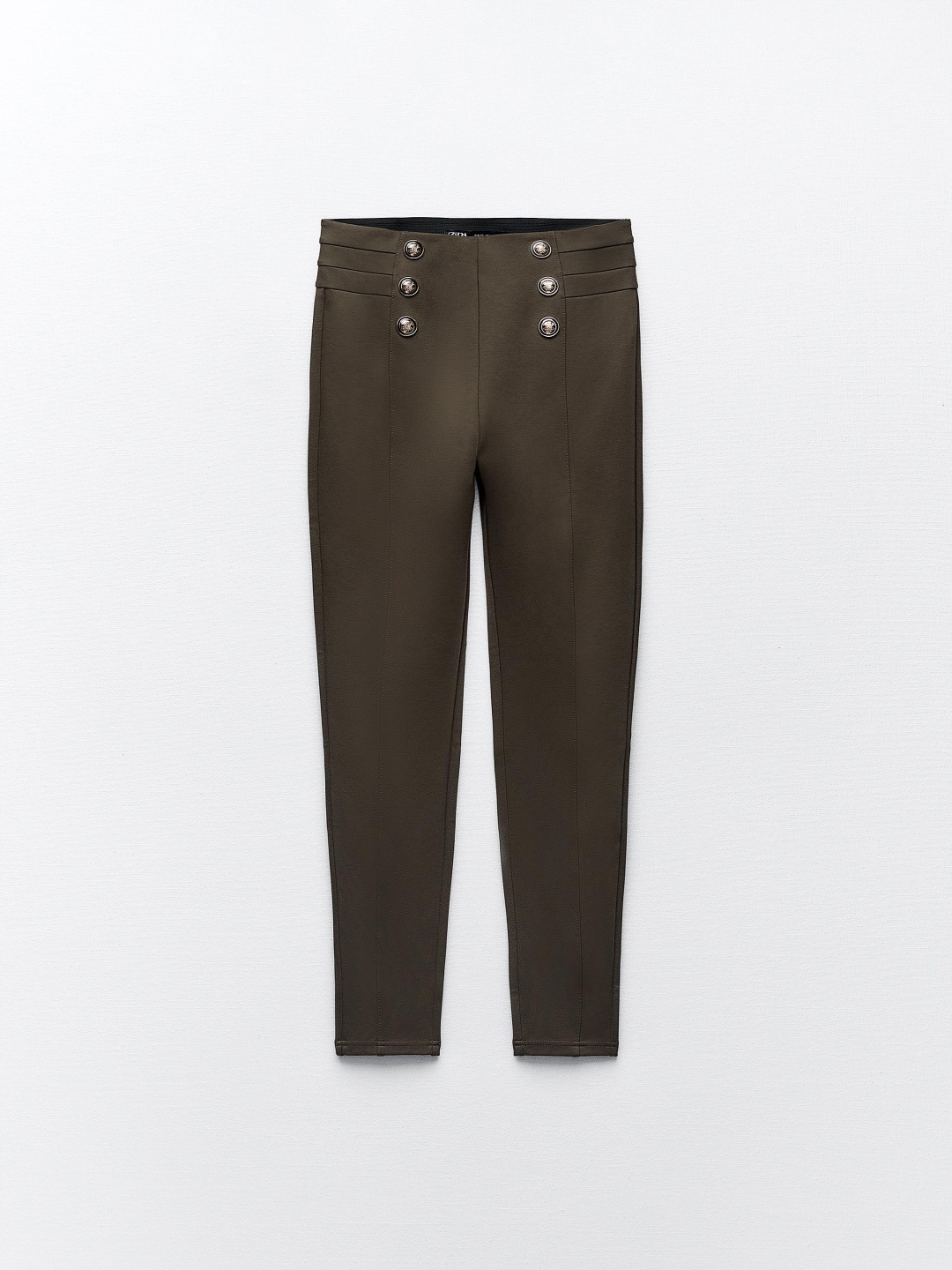 

ZARA Women Khaki Leggings