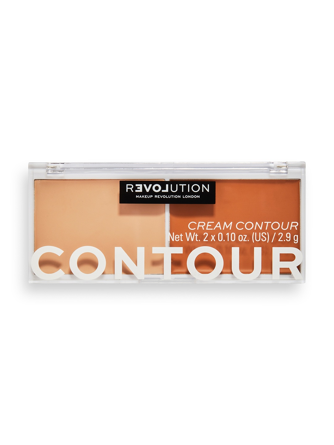 

RELOVE Makeup Revolution London Vegan & Cruelty-Free Cream Contour Duo - Light, Beige