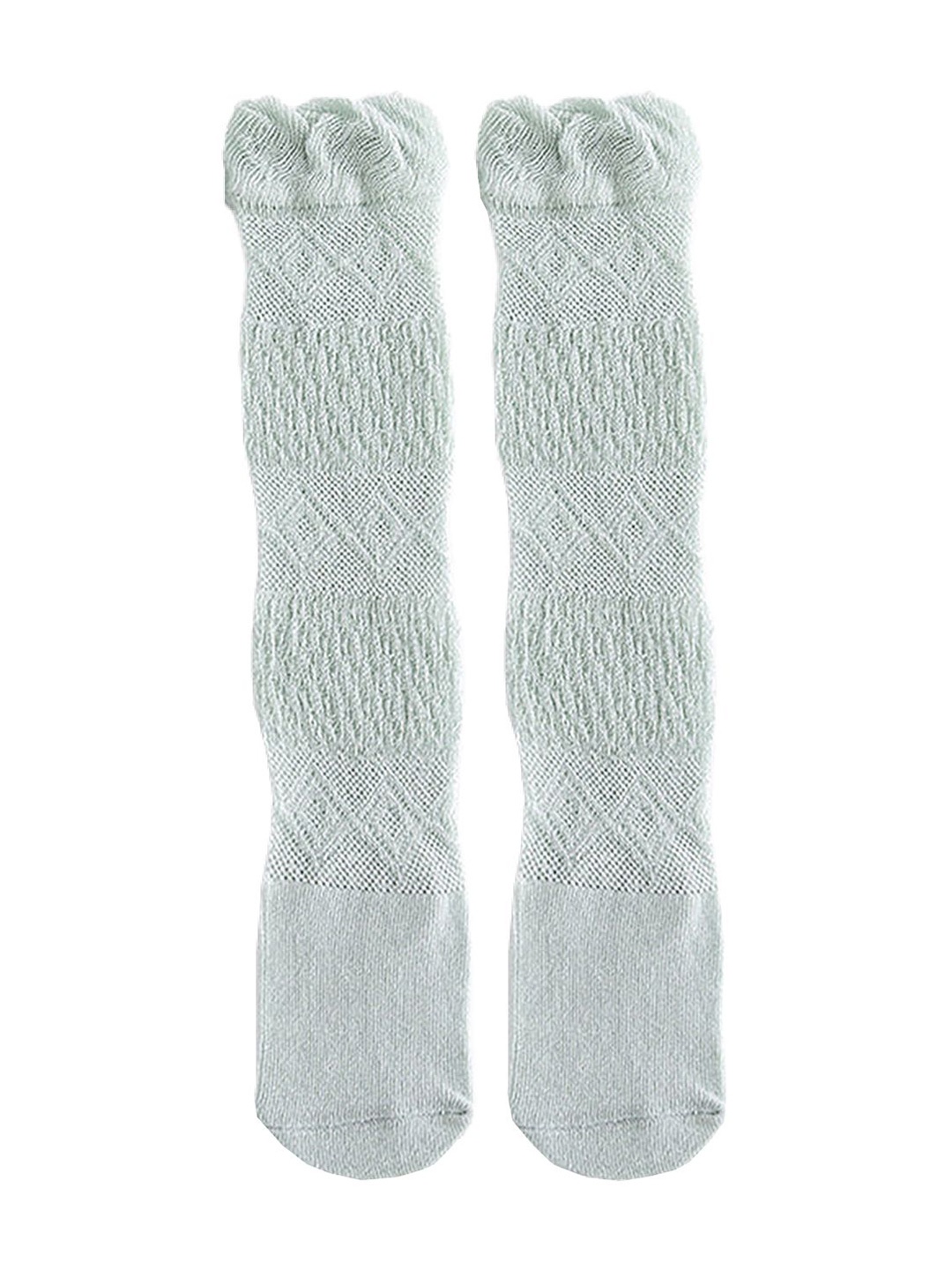 

SYGA Kids Patterned Cotton Knee-Length Socks, Sea green