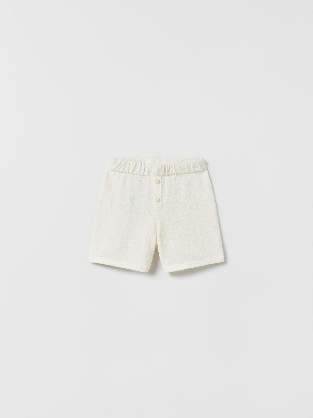 

ZARA Kids-Unisex Beige Shorts