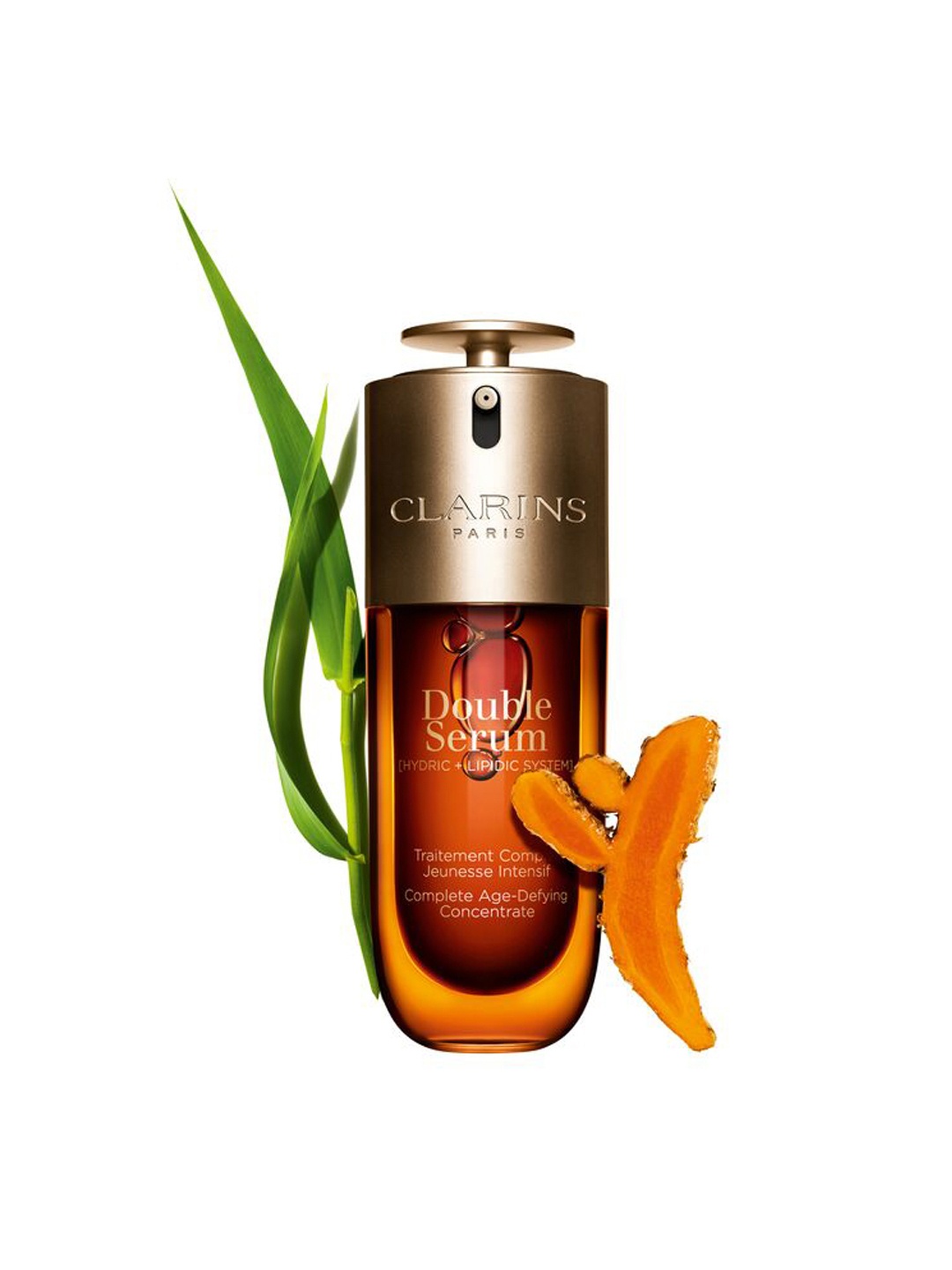 

CLARINS Hydric & Lipidic System Double Serum with Turmeric - 50ml, Brown