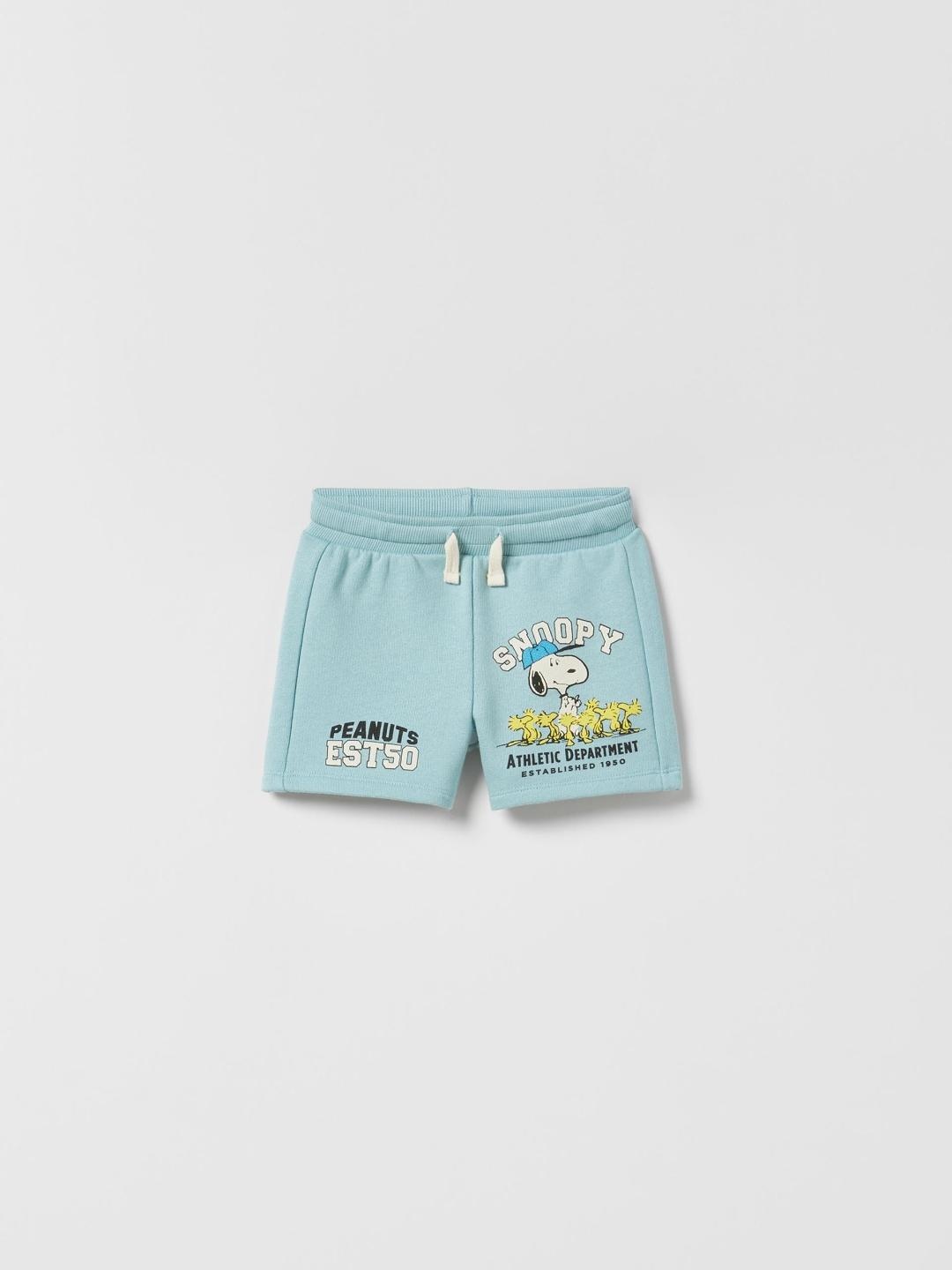 

ZARA Kids-Unisex Blue Shorts