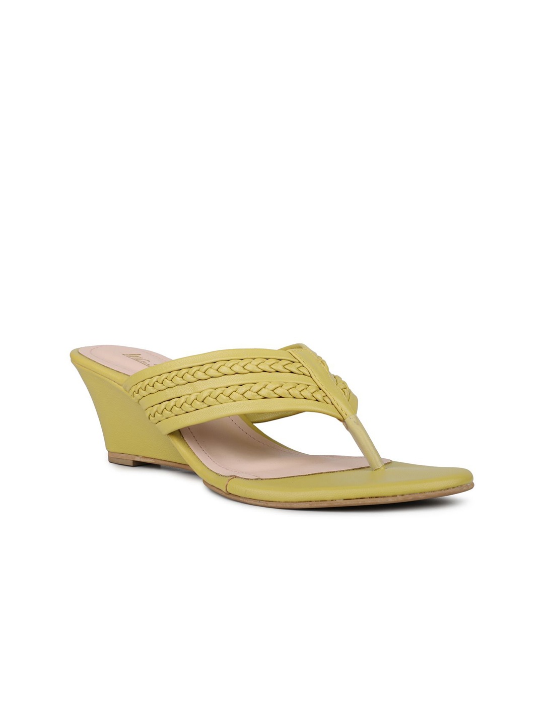 

Inc 5 Open Toe Wedge Sandal, Yellow