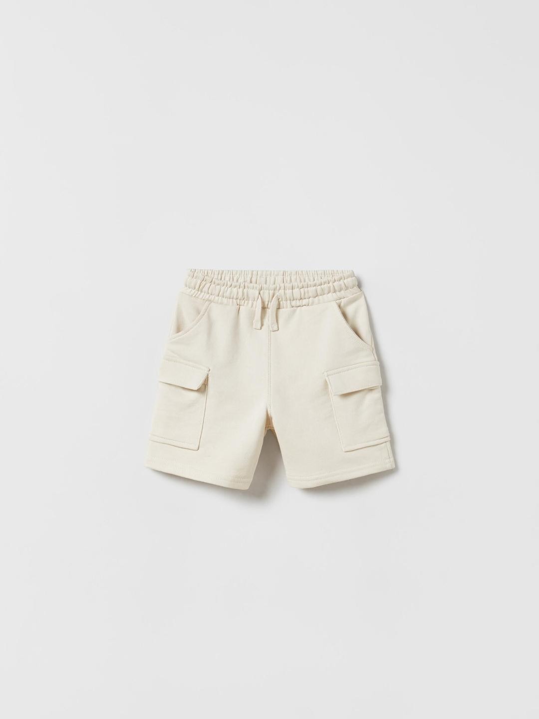 

ZARA Kids-Unisex White Shorts
