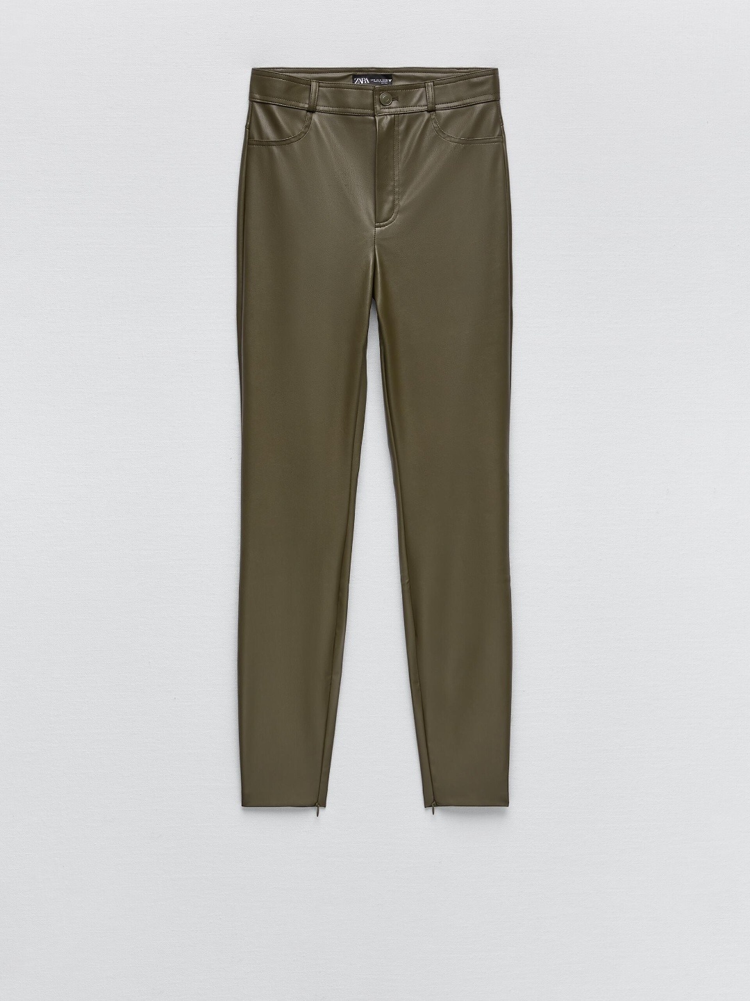 

ZARA Women Khaki Leggings
