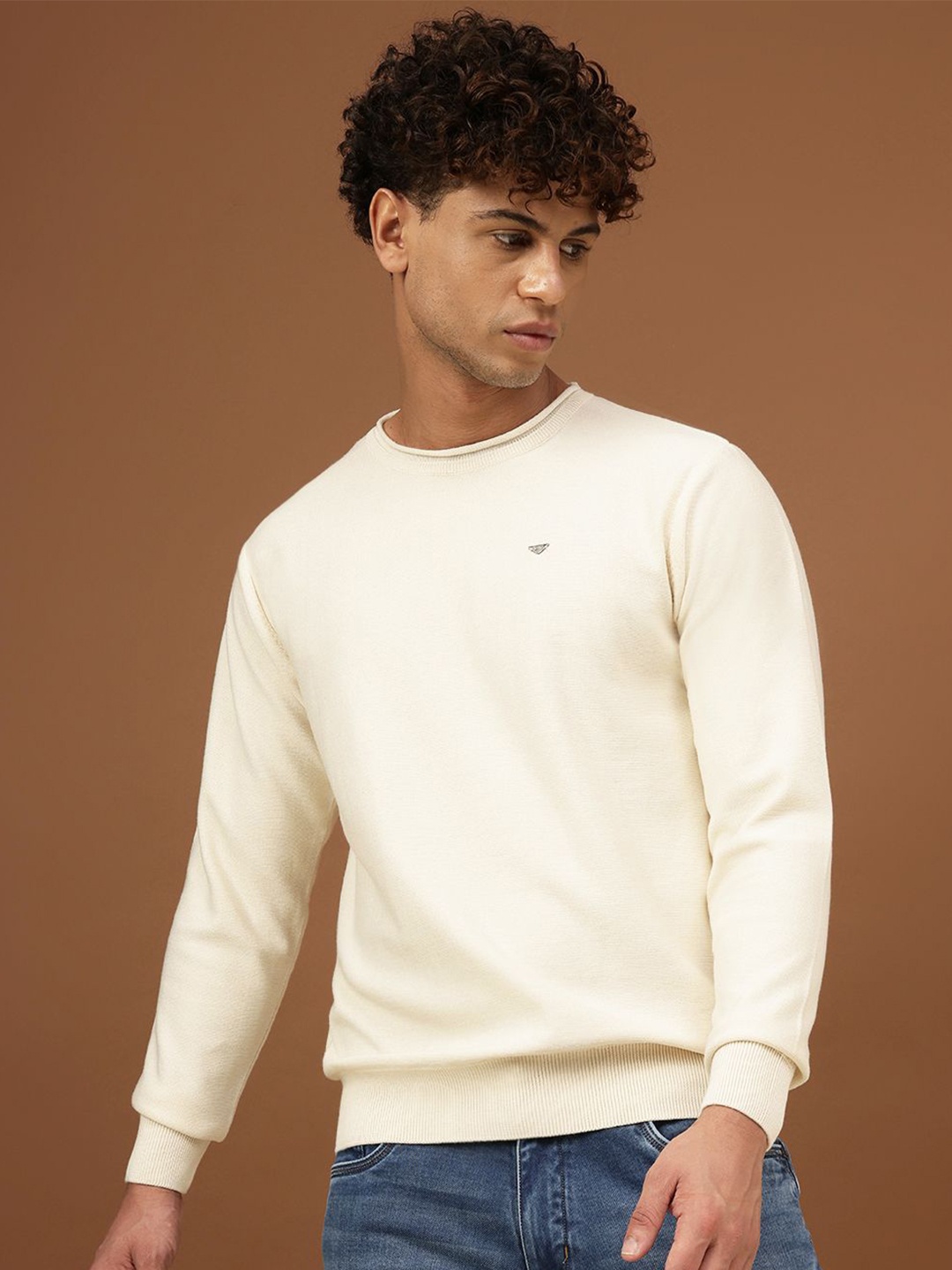 

Richlook Men Sweatshirt, Off white