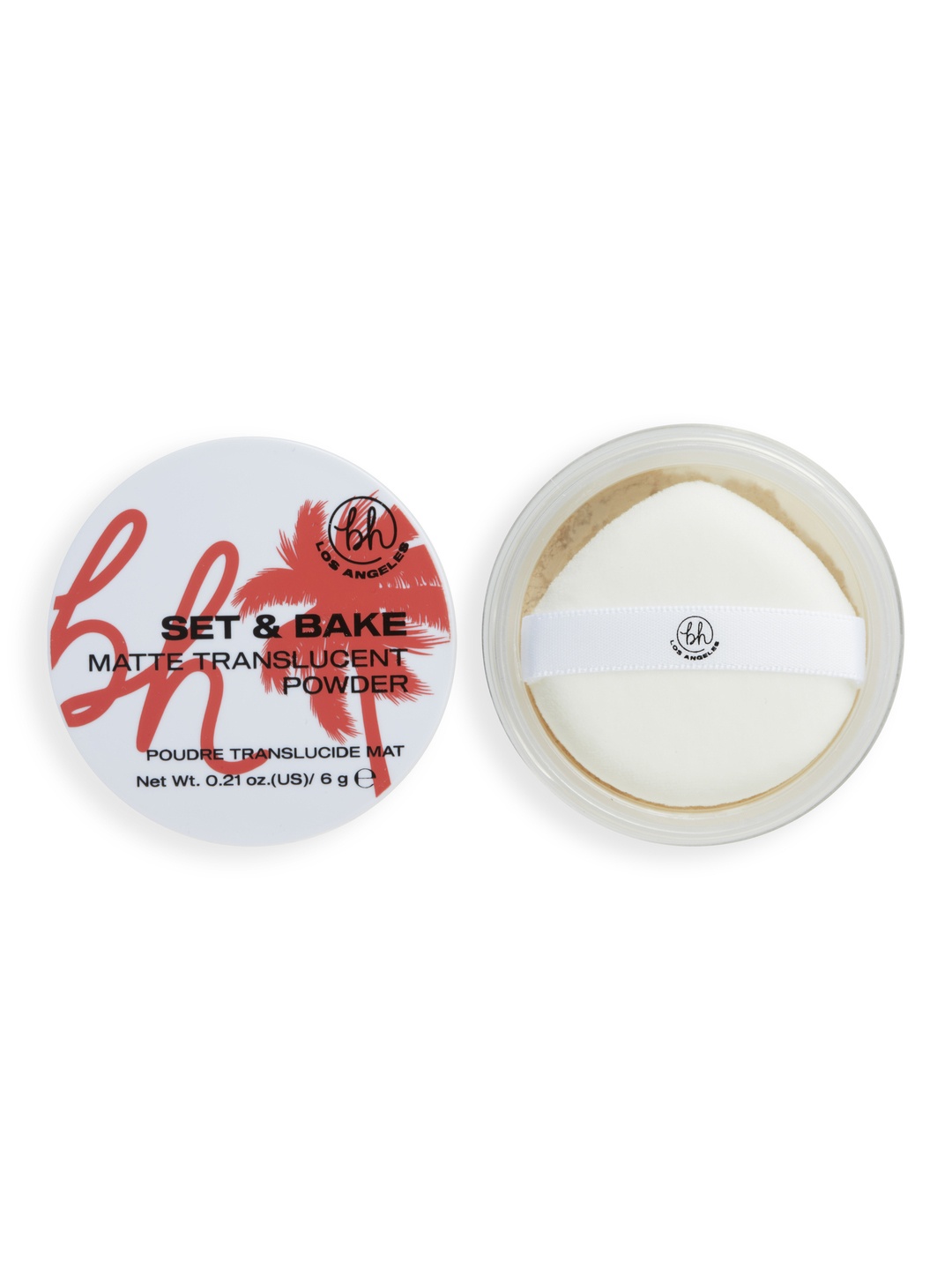 

BH COSMETICS Los Angeles Set & Bake Matte Translucent Powder 6 g - Banana Light, Beige