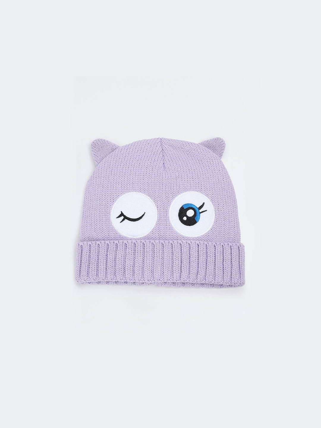 

max Girls Printed Beanie, Purple