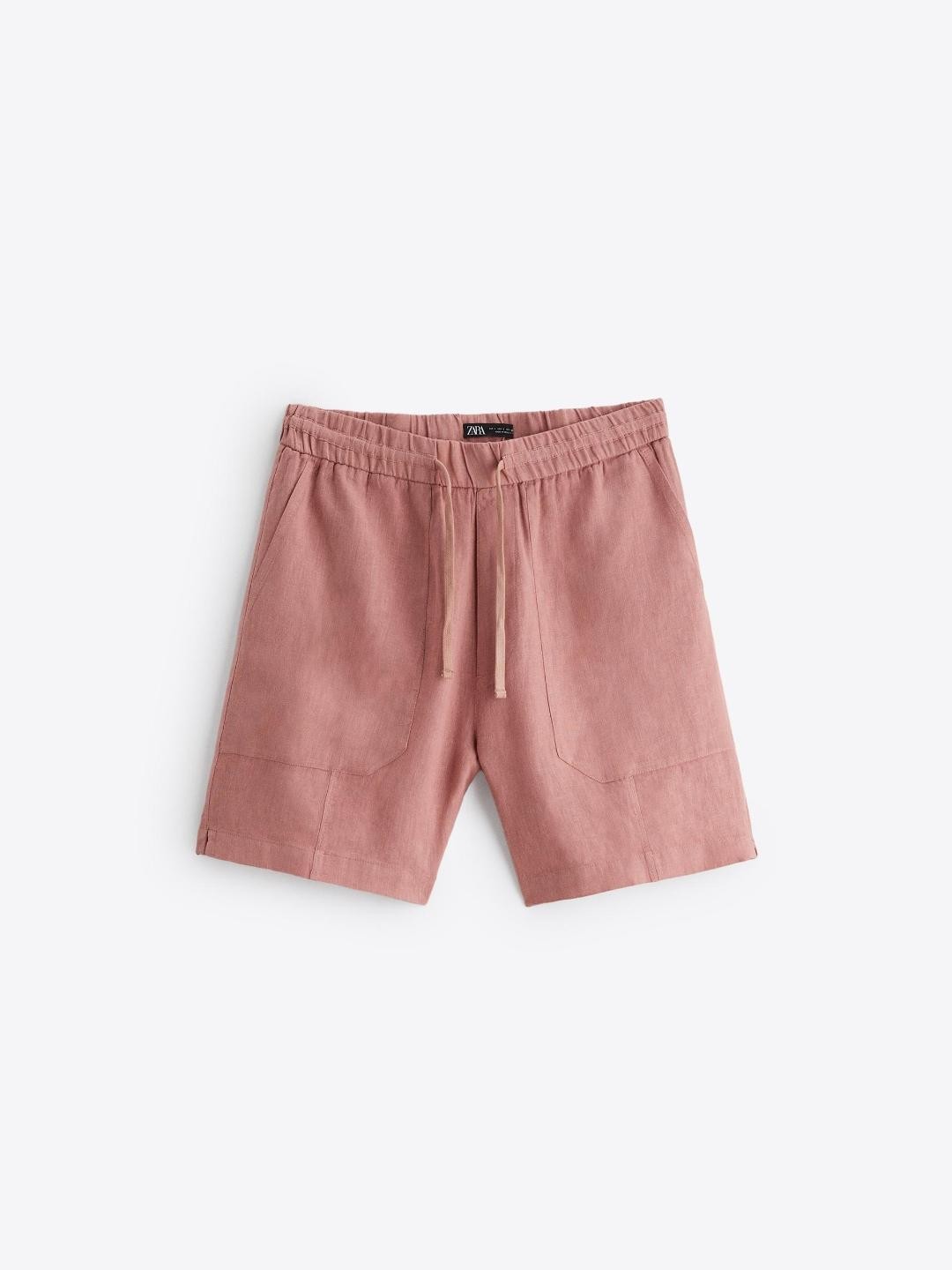 

ZARA Men Pink Shorts