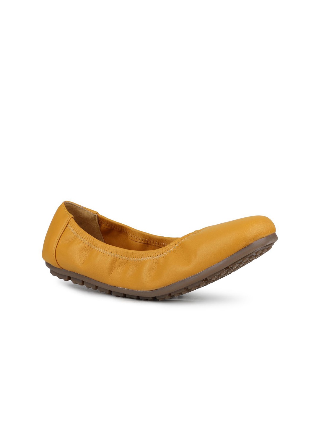 

Inc 5 Women Round Toe Slip on Ballerina, Mustard