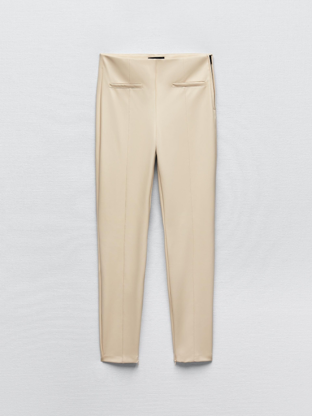 

ZARA Women Beige Leggings