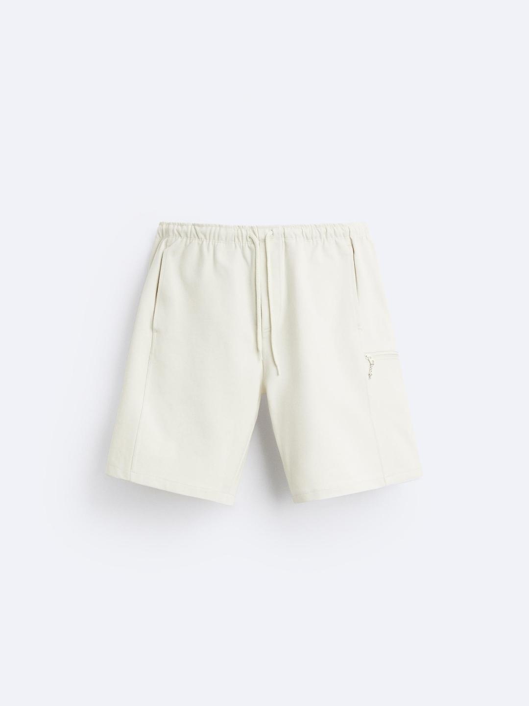 

ZARA Men Beige Shorts