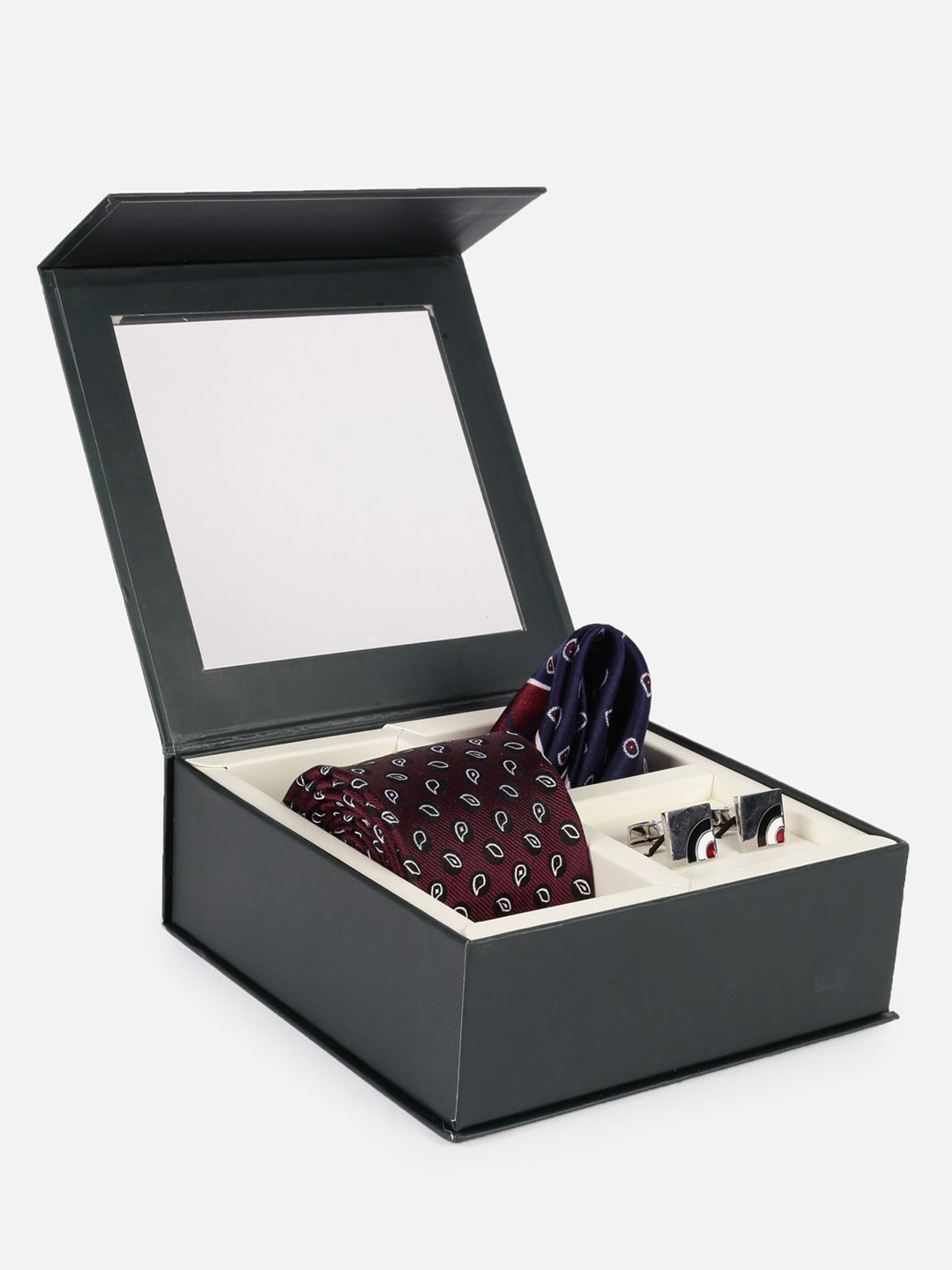 

Peter England Men Accessory Gift Set of, Blue