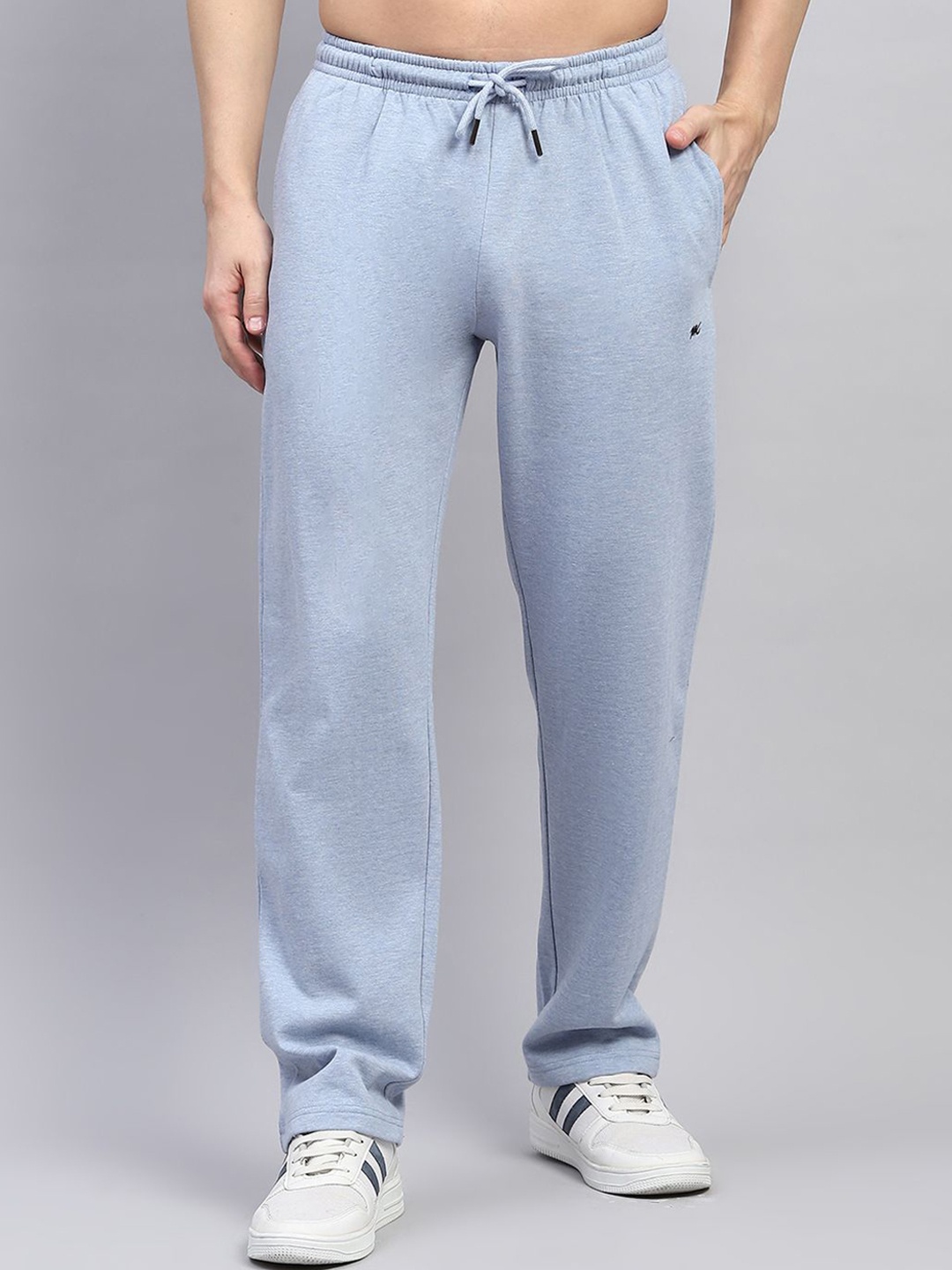 

Monte Carlo Men Mid-Rise Regular Fit Track Pants, Blue