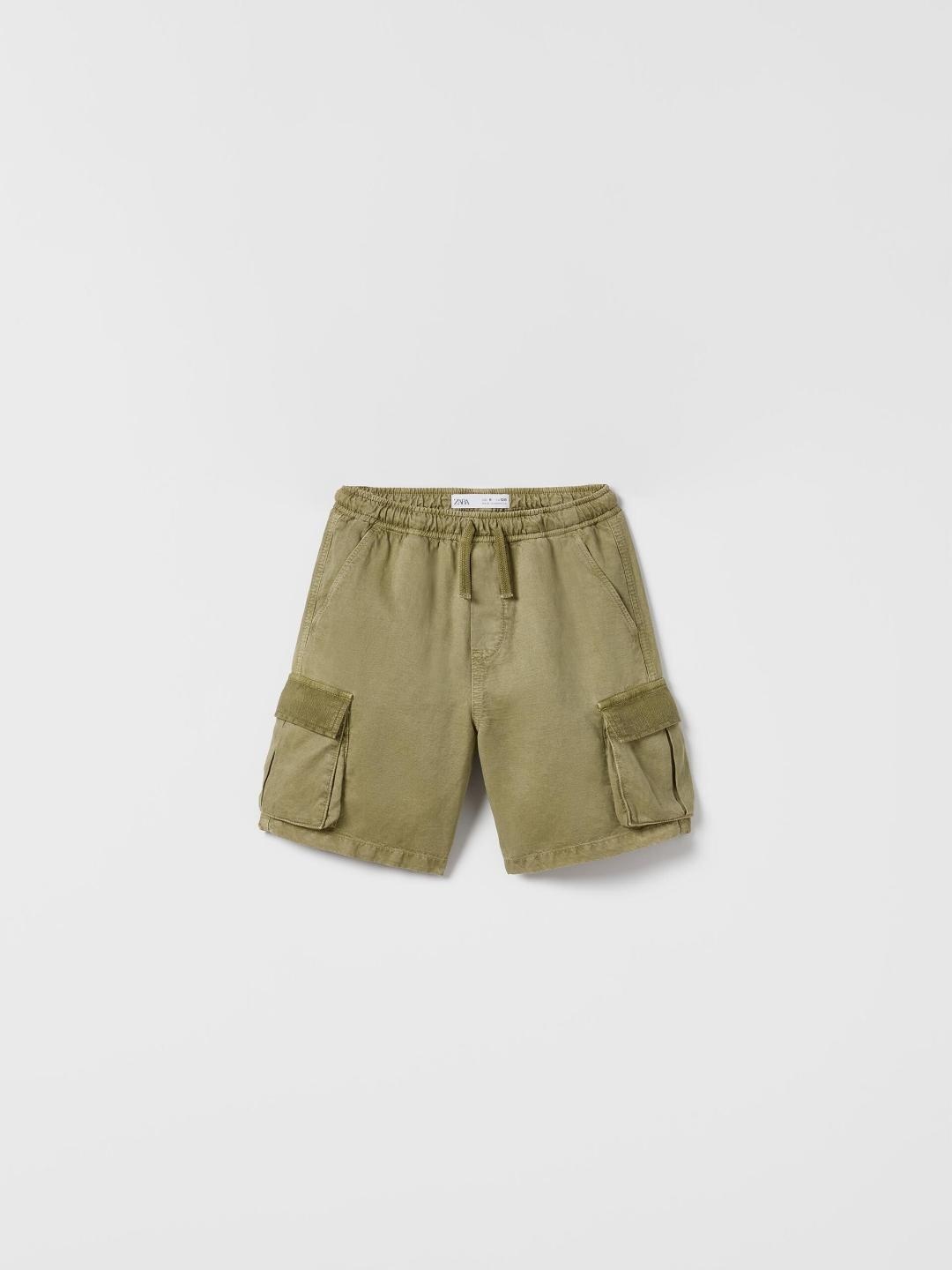 

ZARA Boys Green Shorts