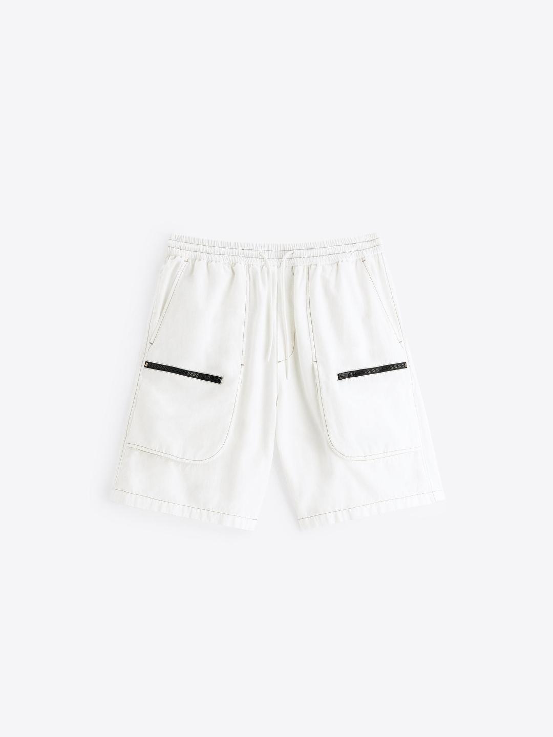 

ZARA Men White Shorts