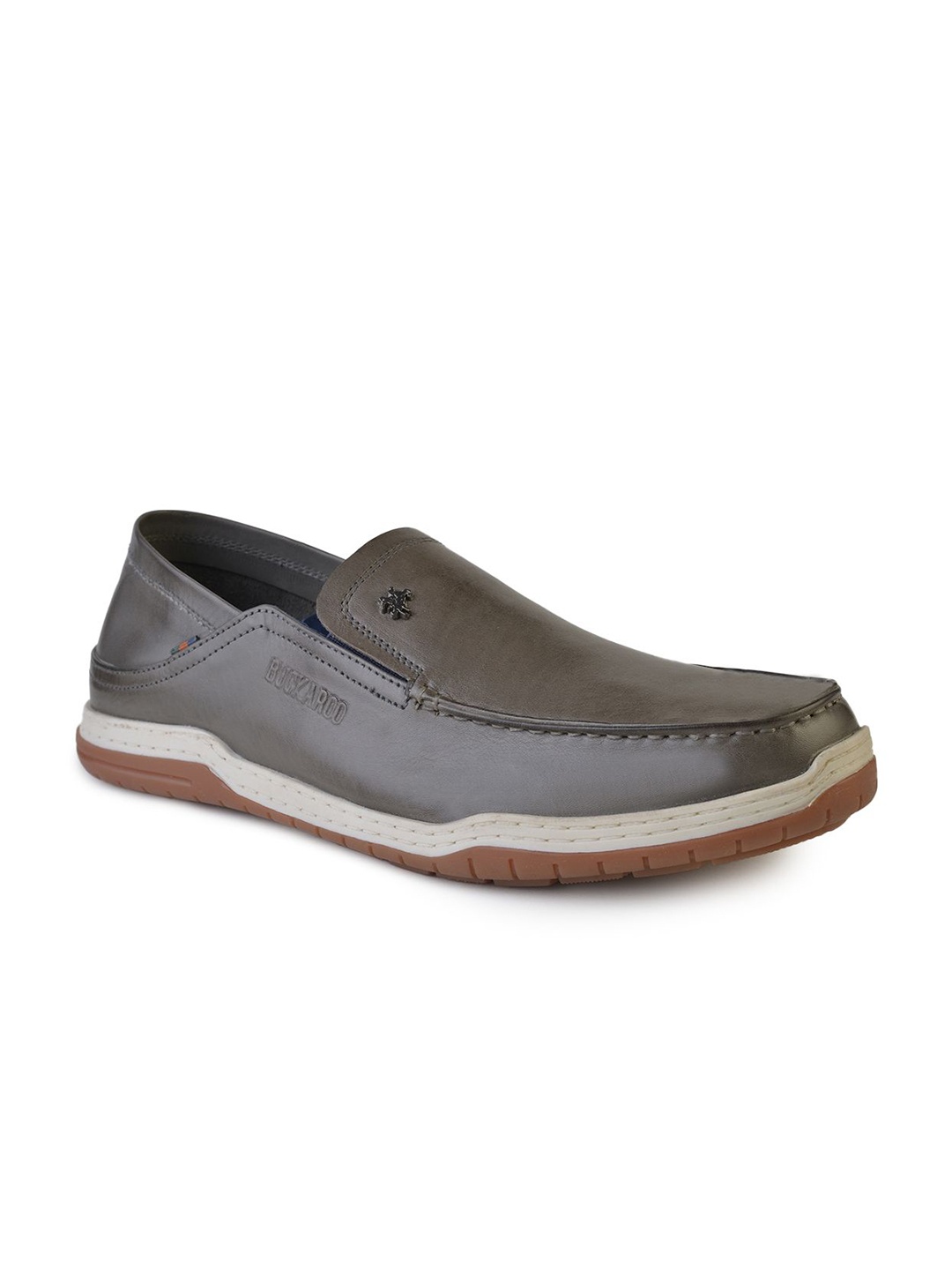 

Buckaroo Leather Casual Shoes, Grey