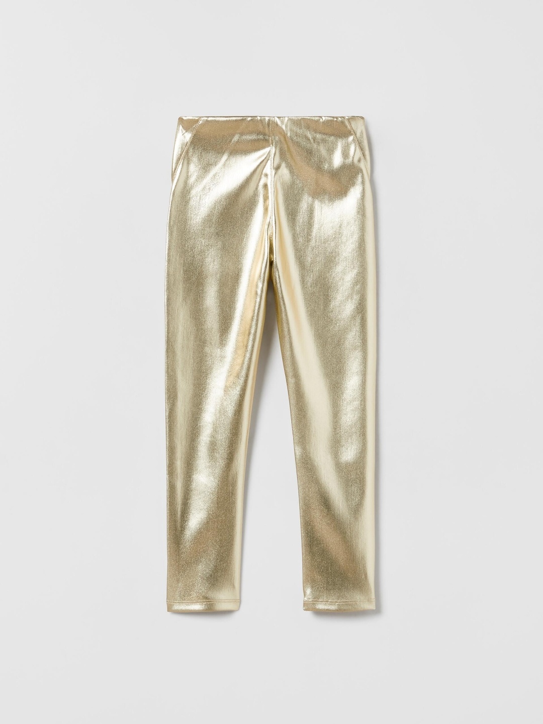 

ZARA Girls Gold Leggings