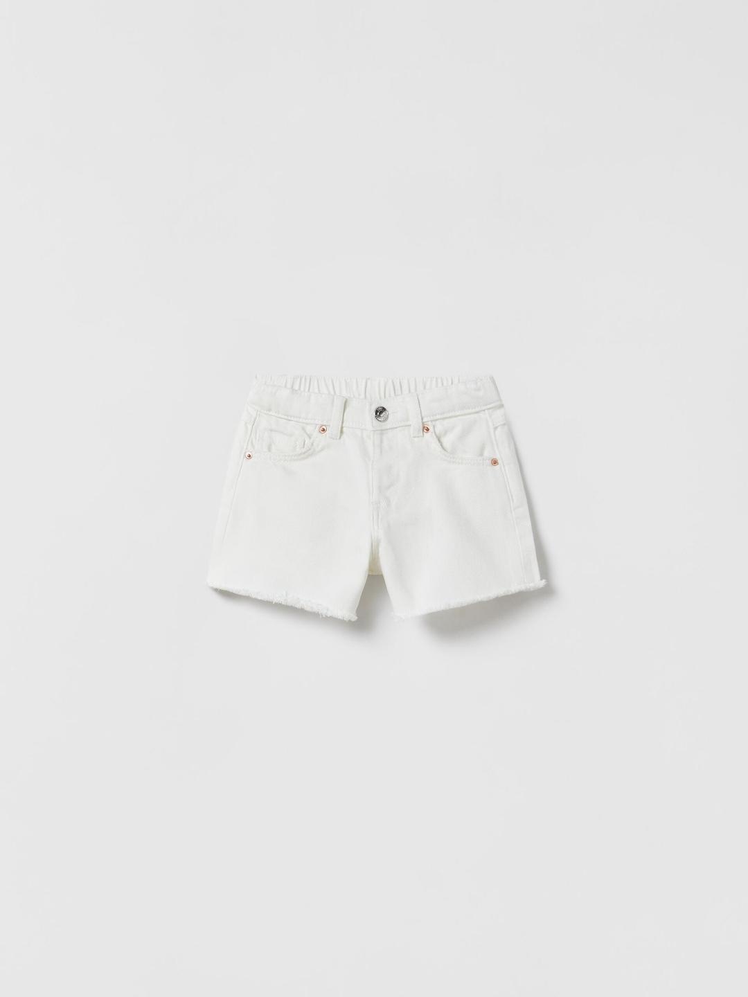 

ZARA Kids-Unisex Beige Shorts