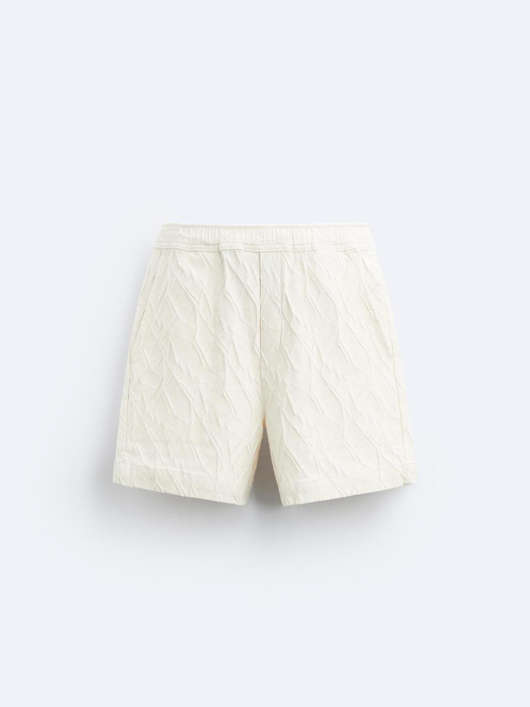 

ZARA Men White Shorts