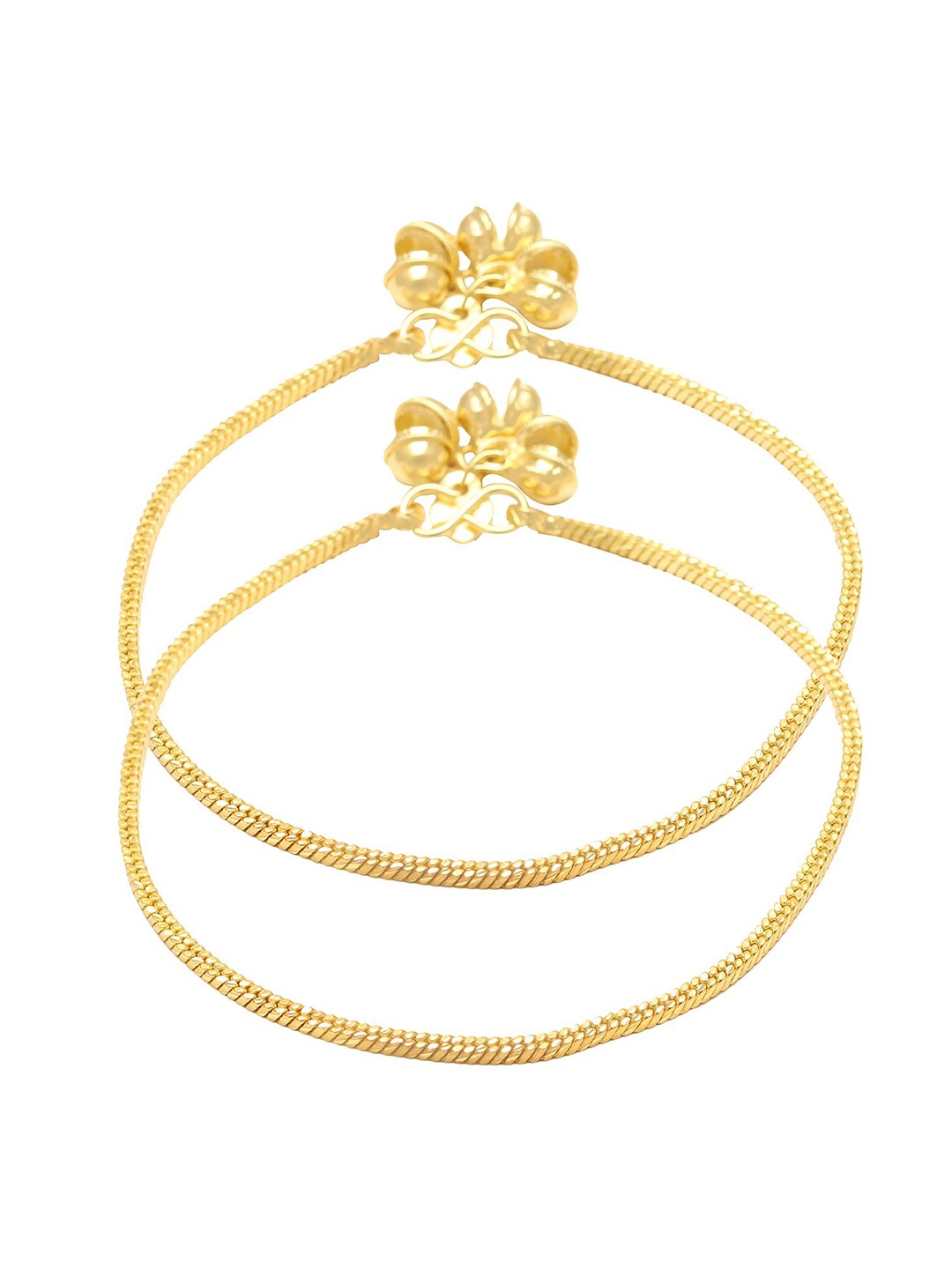 

MEMOIR Gold-Plated Square Rope Design Anklet