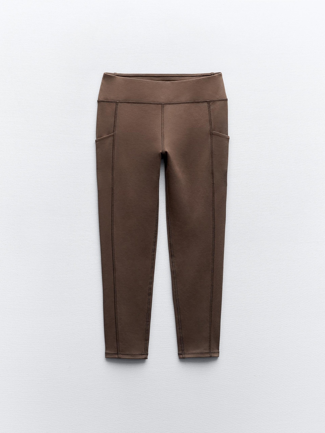 

ZARA Women Brown Leggings