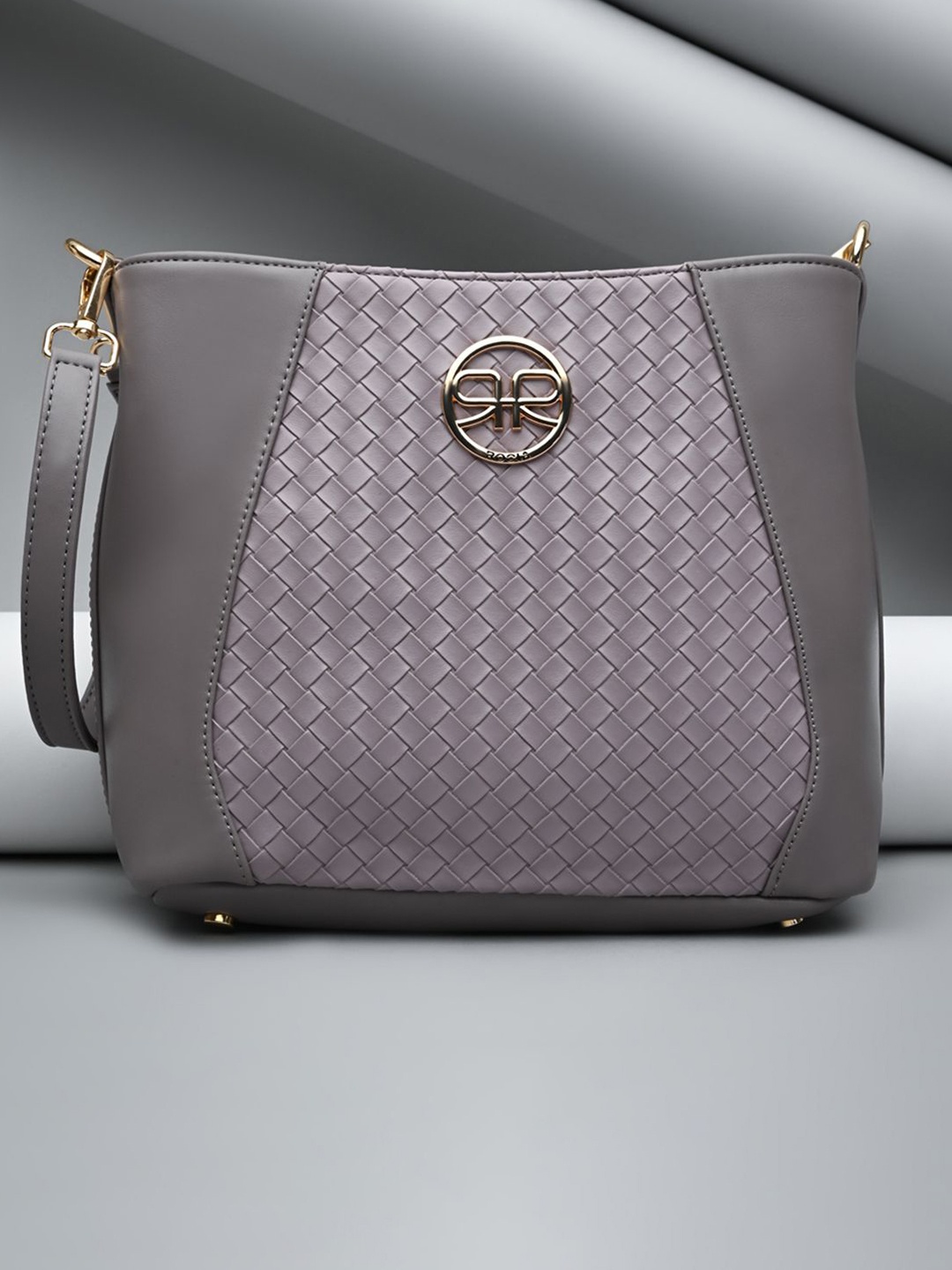 

Rocia Women Textured Solid Structured Shoulder Bags, Purple