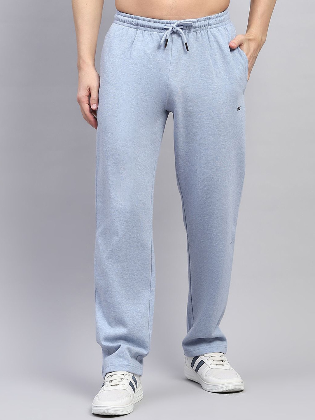 

Monte Carlo Men Mid-Rise Track Pants, Blue