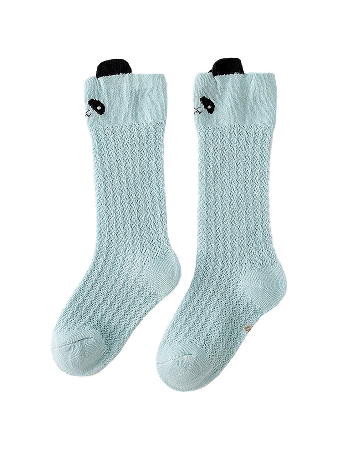 

SYGA Kids Panda Patterned Cotton Above Knee-Length Socks, Blue