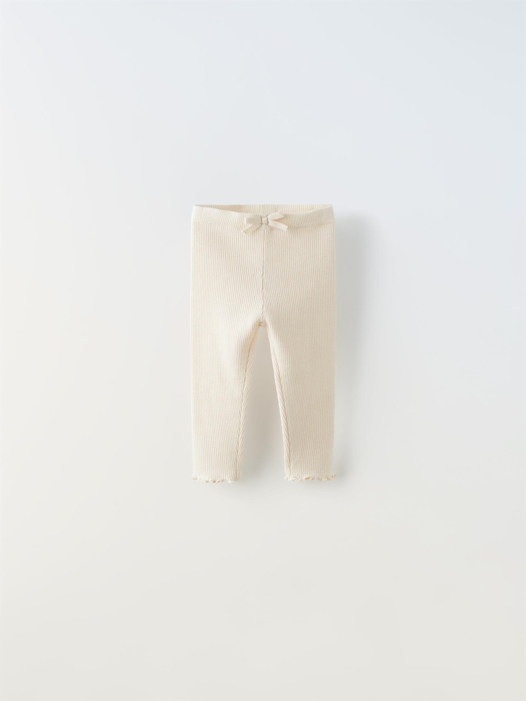 

ZARA Girls Beige Leggings