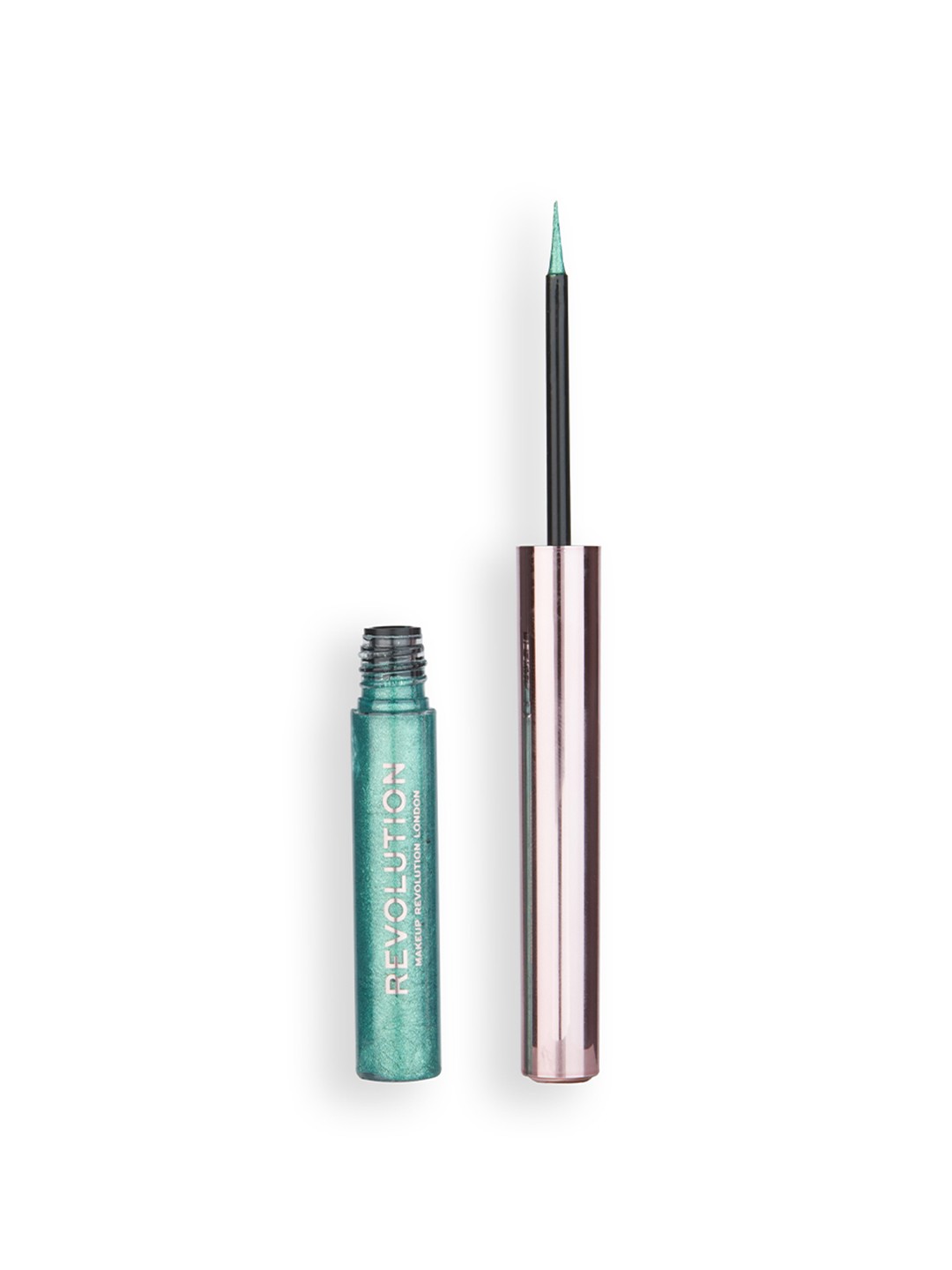 

Makeup Revolution London Ultimate Lights Chromatic Long Wear Eyeliner 2.4 ml - Teal Bling