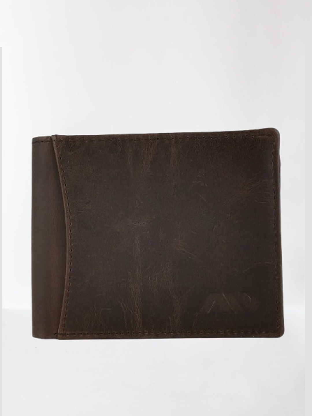 

ANNODYNE Men Leather Two Fold Wallet, Brown