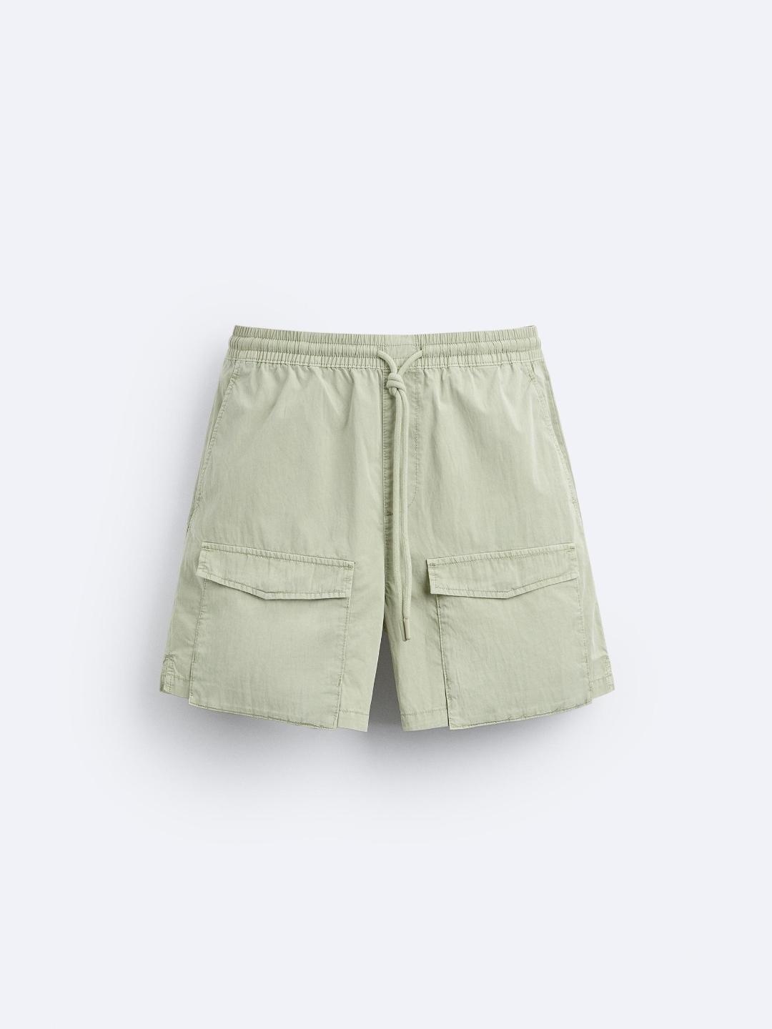 

ZARA Men Khaki Shorts