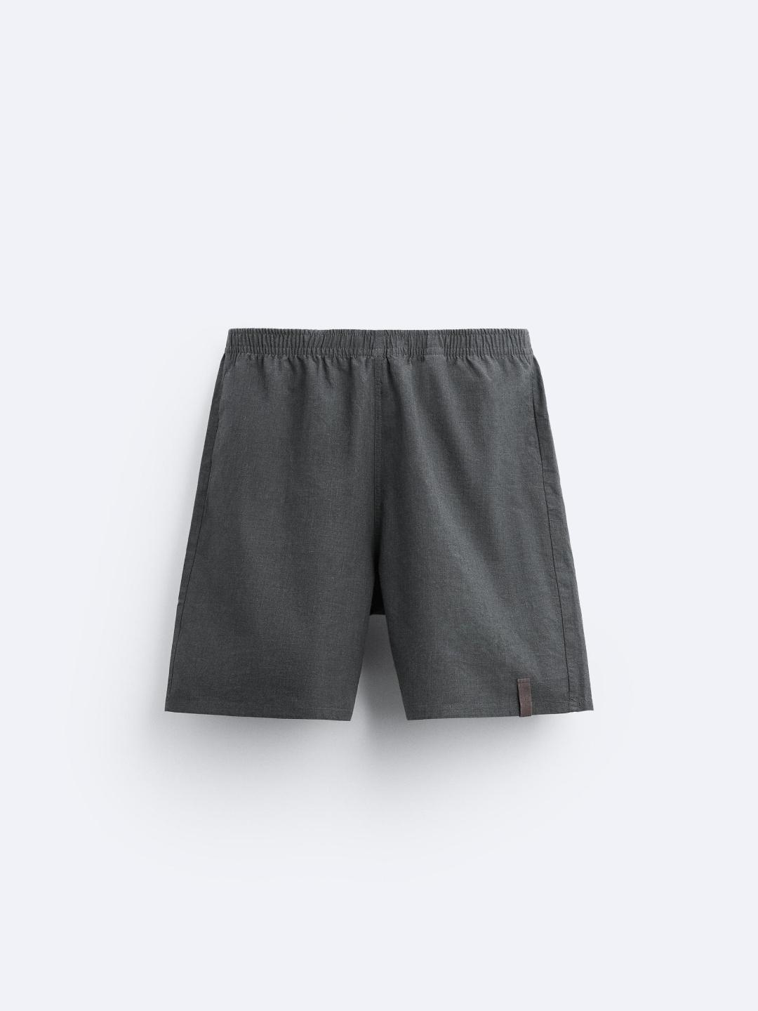 

ZARA Men Grey Shorts