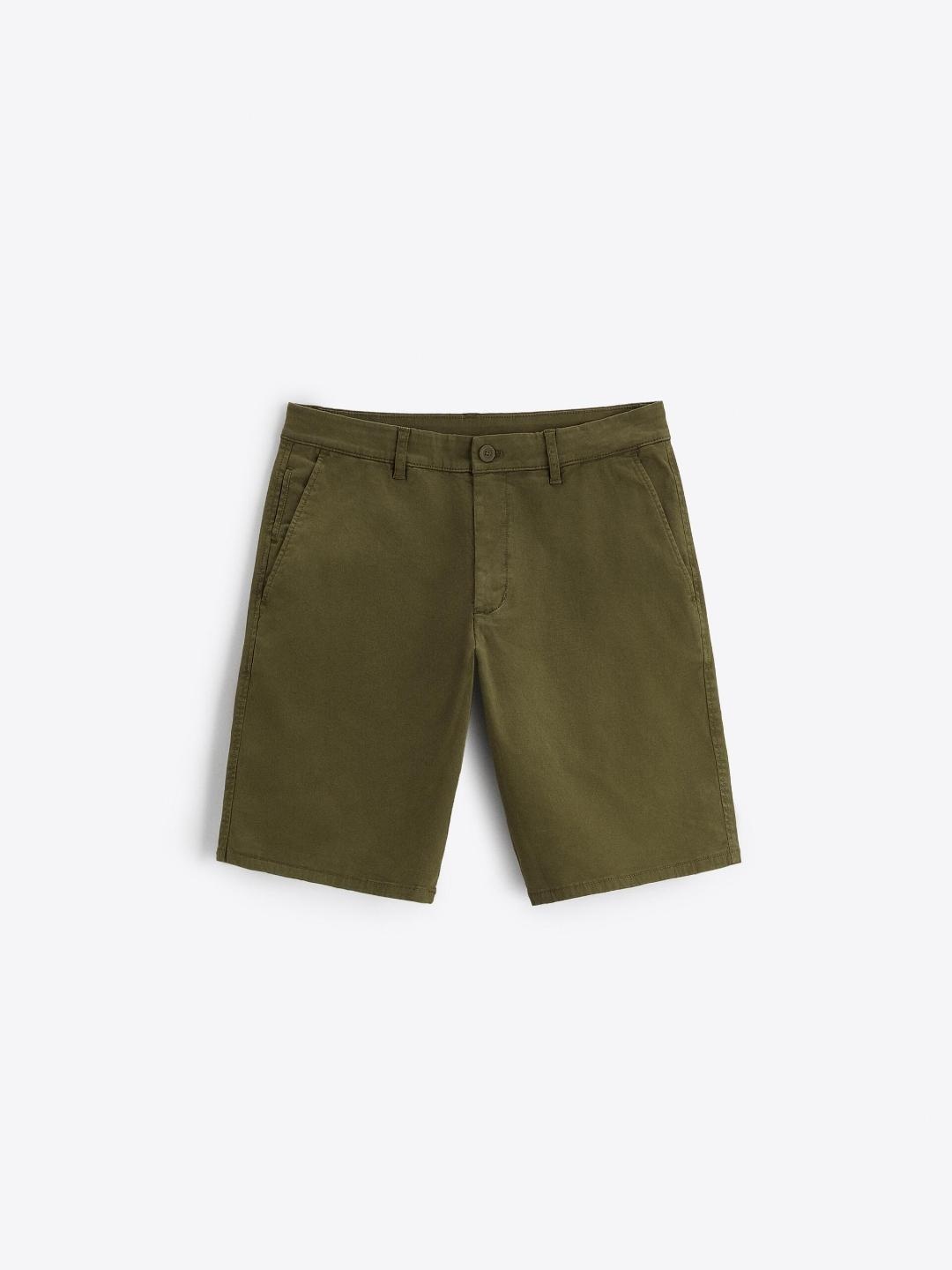 

ZARA Men Khaki Shorts