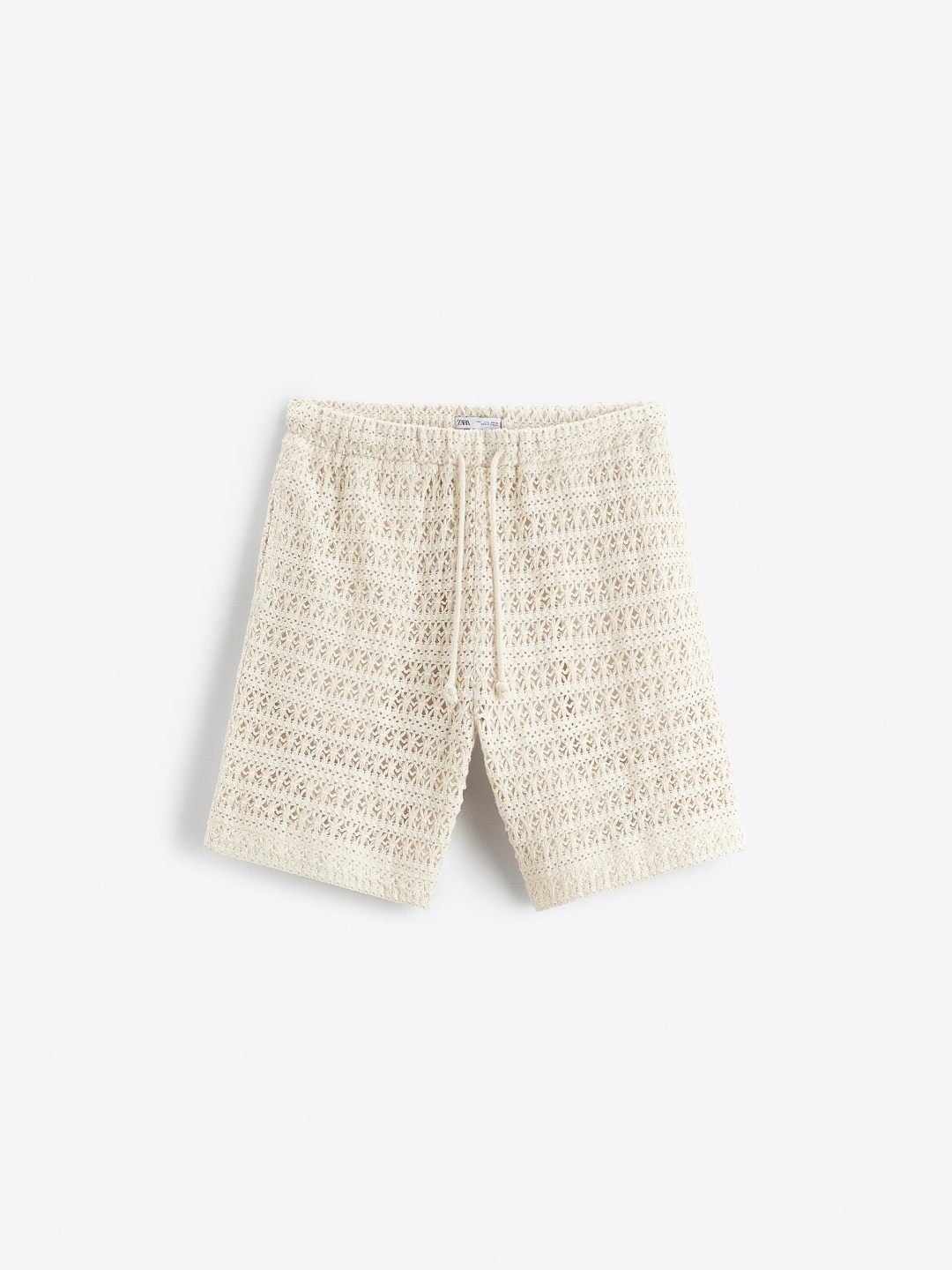 

ZARA Men White Shorts