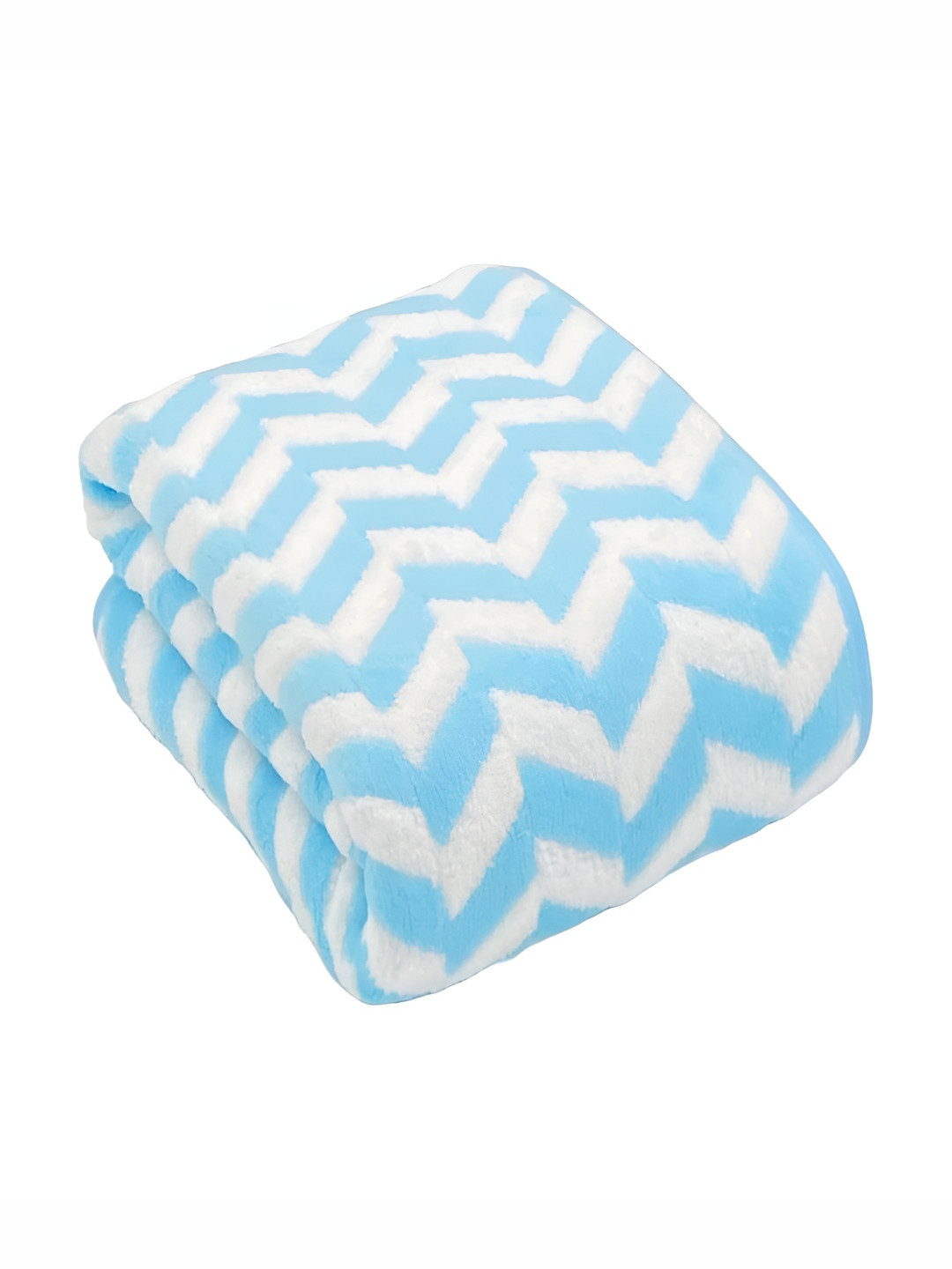 

tundwal's Blue & White Striped Super Soft Microfiber 400 GSM Bath Towel