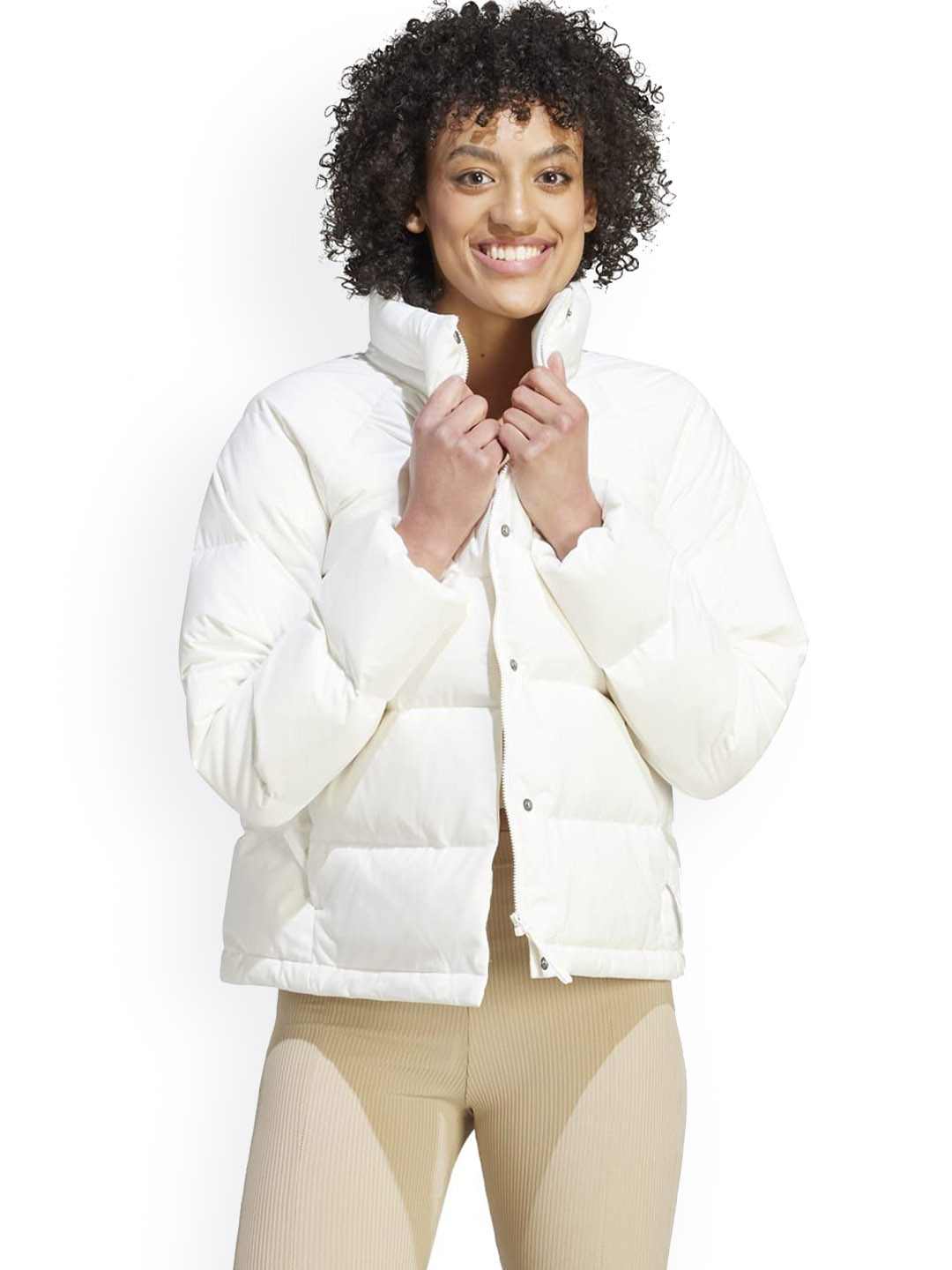 

ADIDAS Helionic Relaxed-Fit Jacket, White