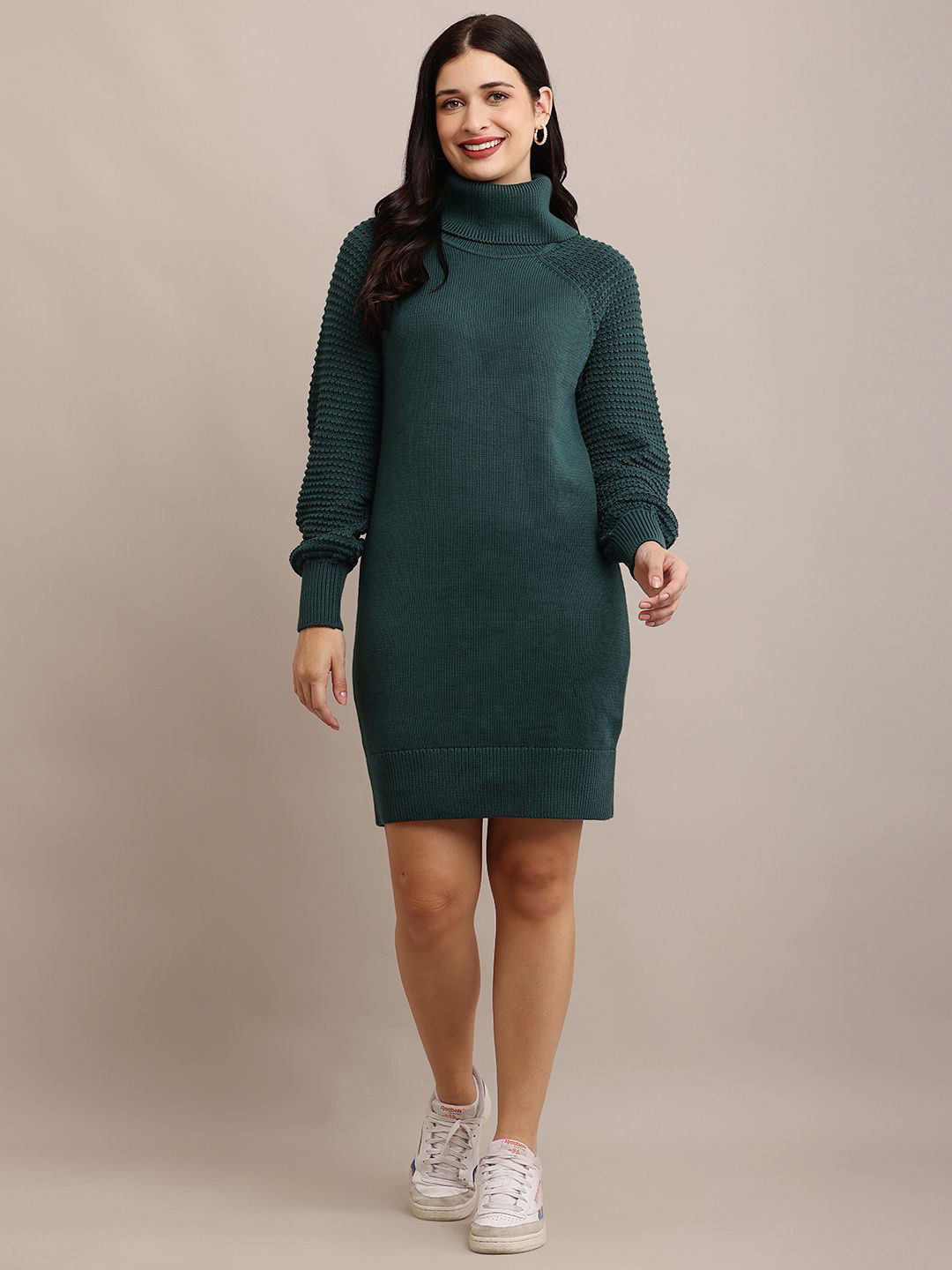 

NoBarr Women Sheath Dress, Green