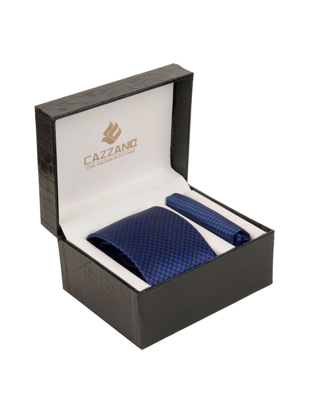 

Cazzano Men Accessory Gift Set of, Blue