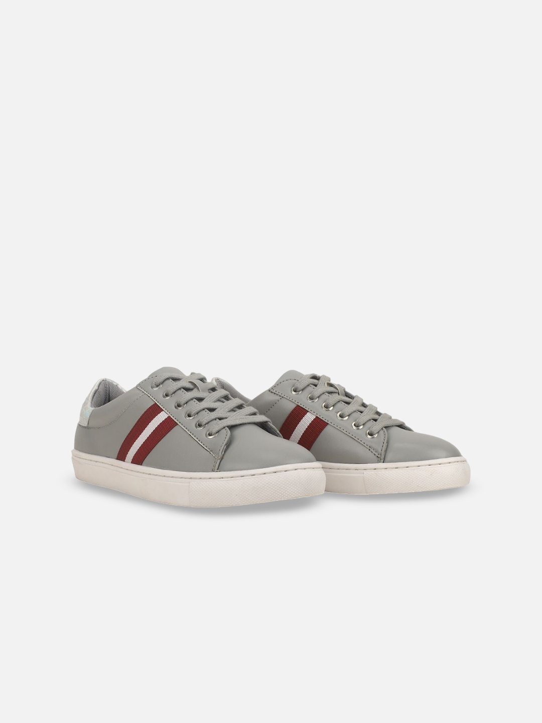 

Carlton London Women Round Toe Sneakers, Grey