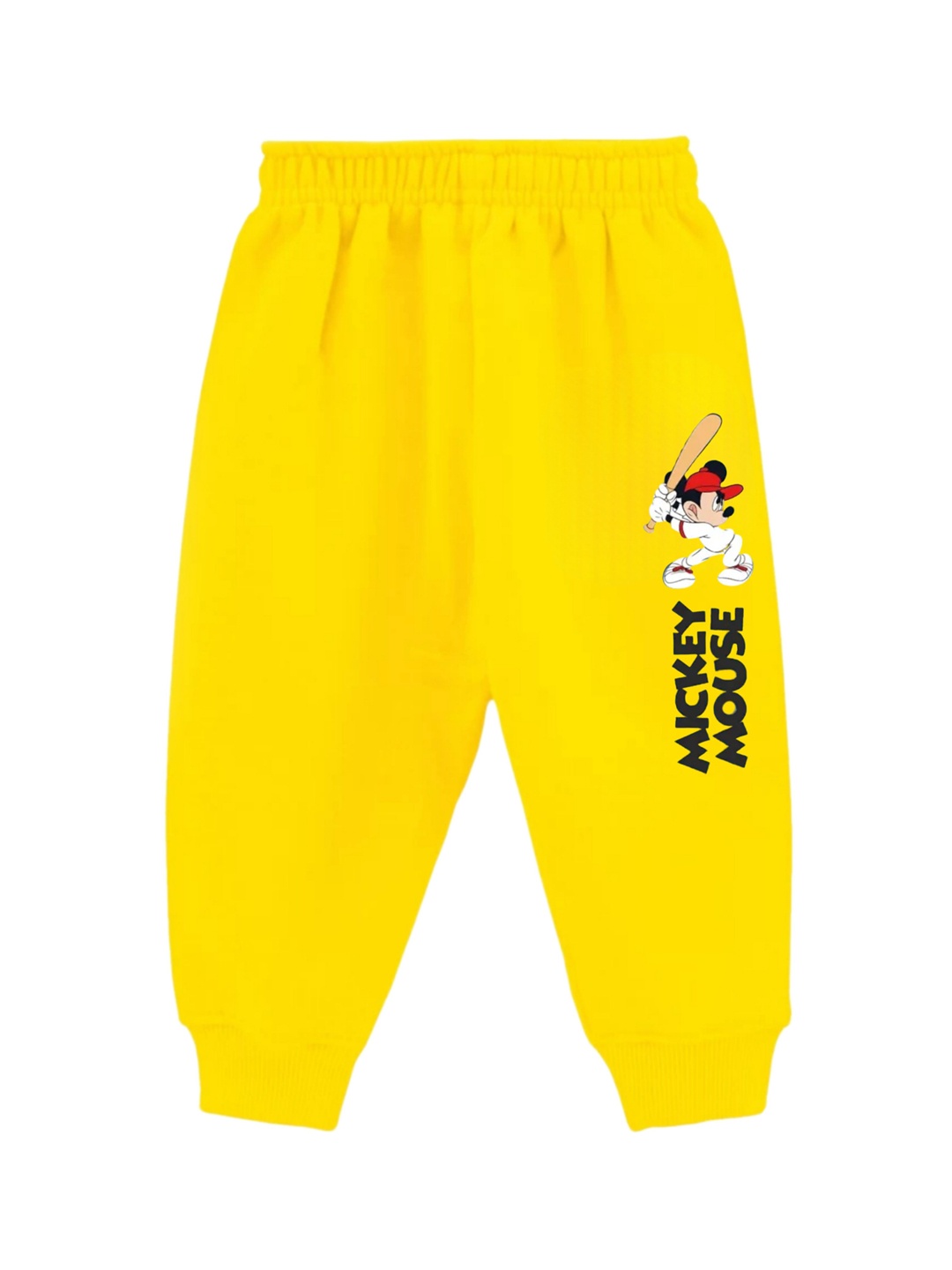 

FRENCH KLEIDER Boys Printed Cotton Joggers, Yellow