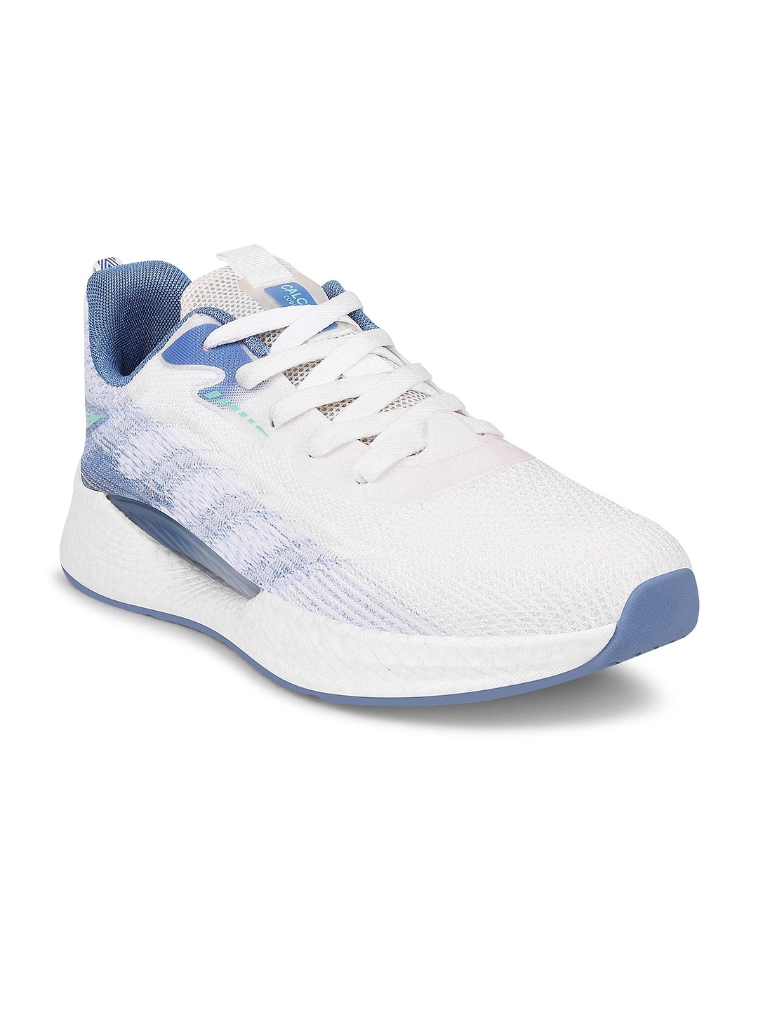 

Calcetto Men Lace-Ups Running Non-Marking Shoes, White
