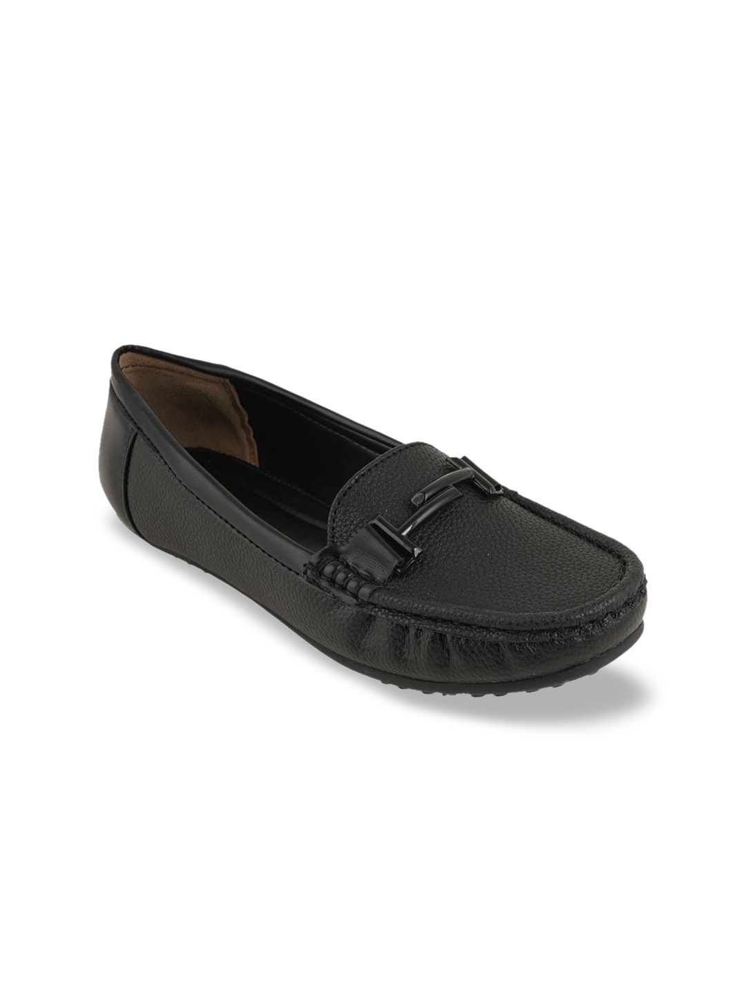 

SCENTRA Women Smart Casual Loafers Shoes, Black