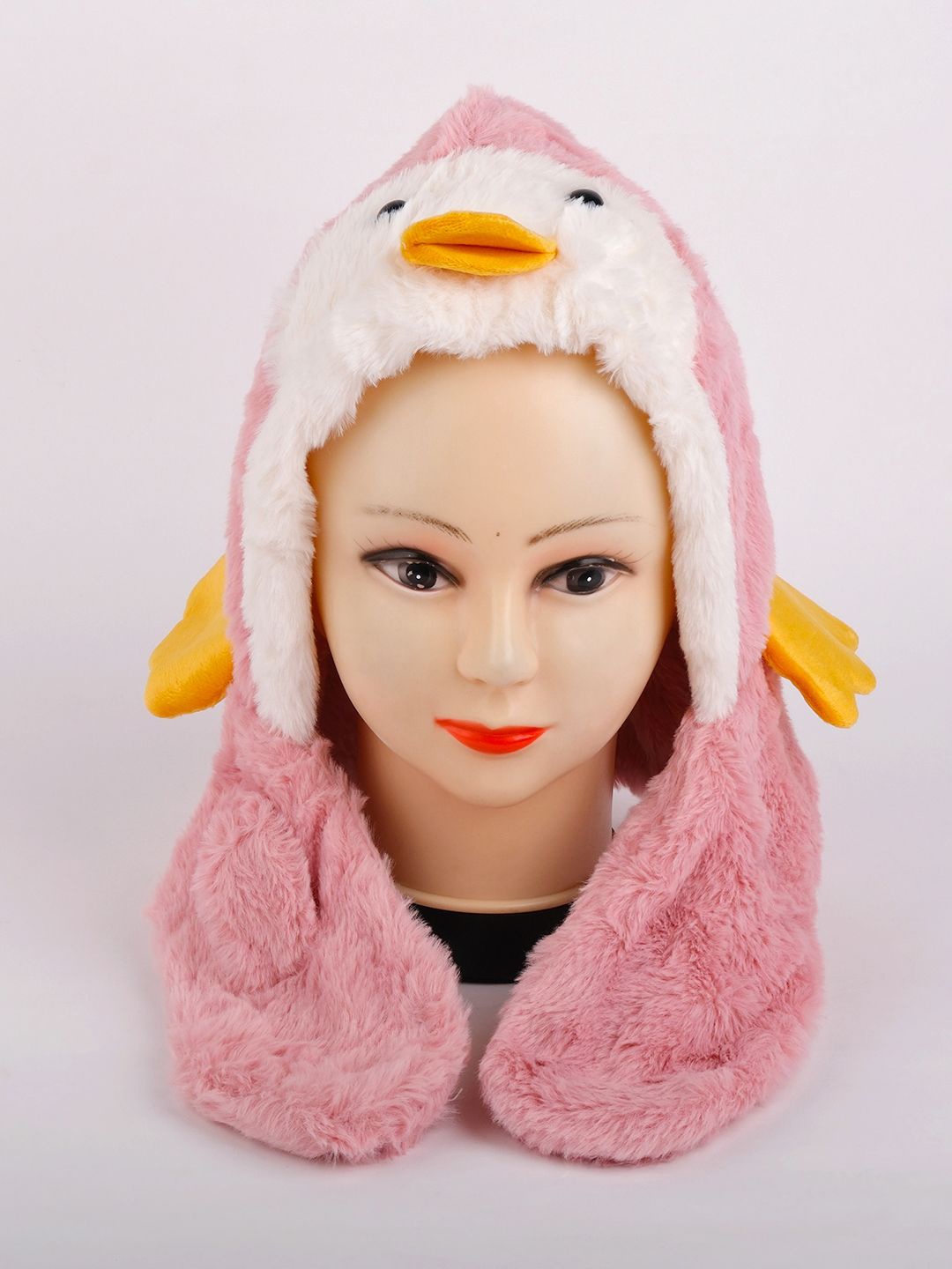 

DukieKooky Kids Woollen Beanie, Pink