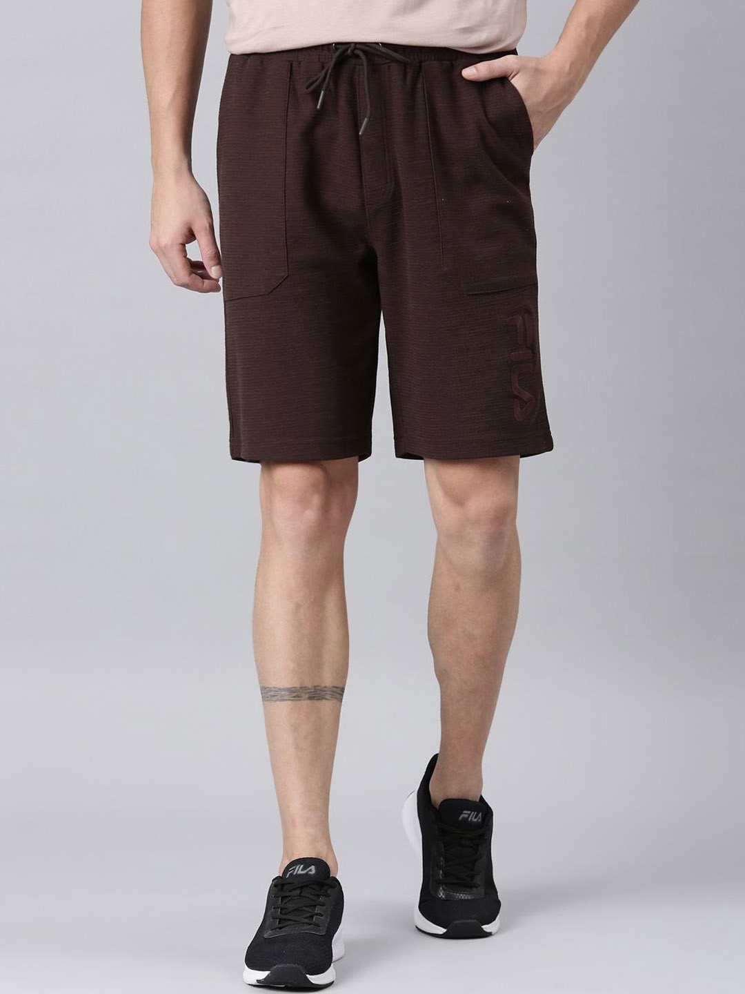 

FILA Men Cargo Shorts, Coffee brown