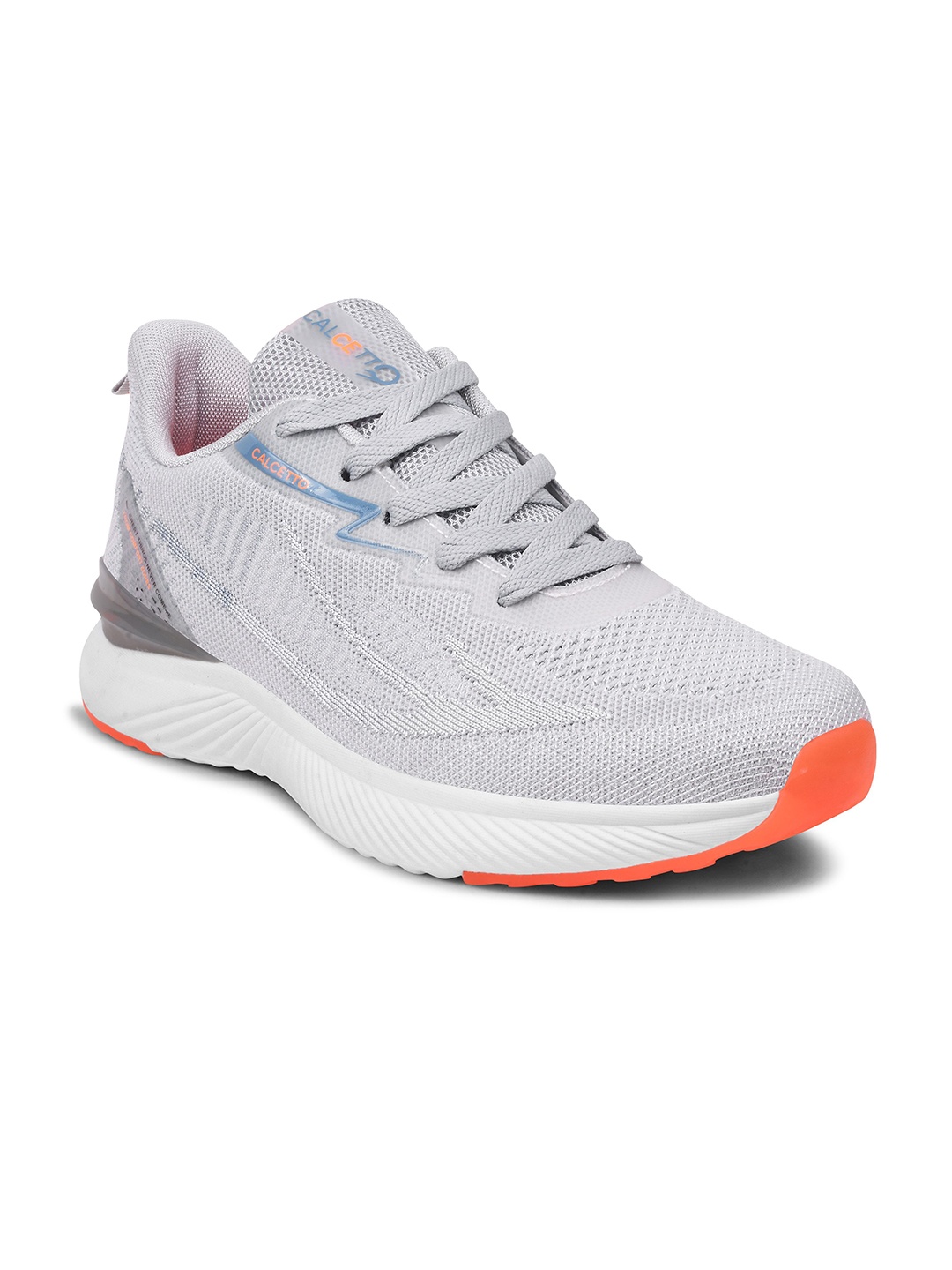 

Calcetto Men Mesh Running Non-Marking Shoes, Grey