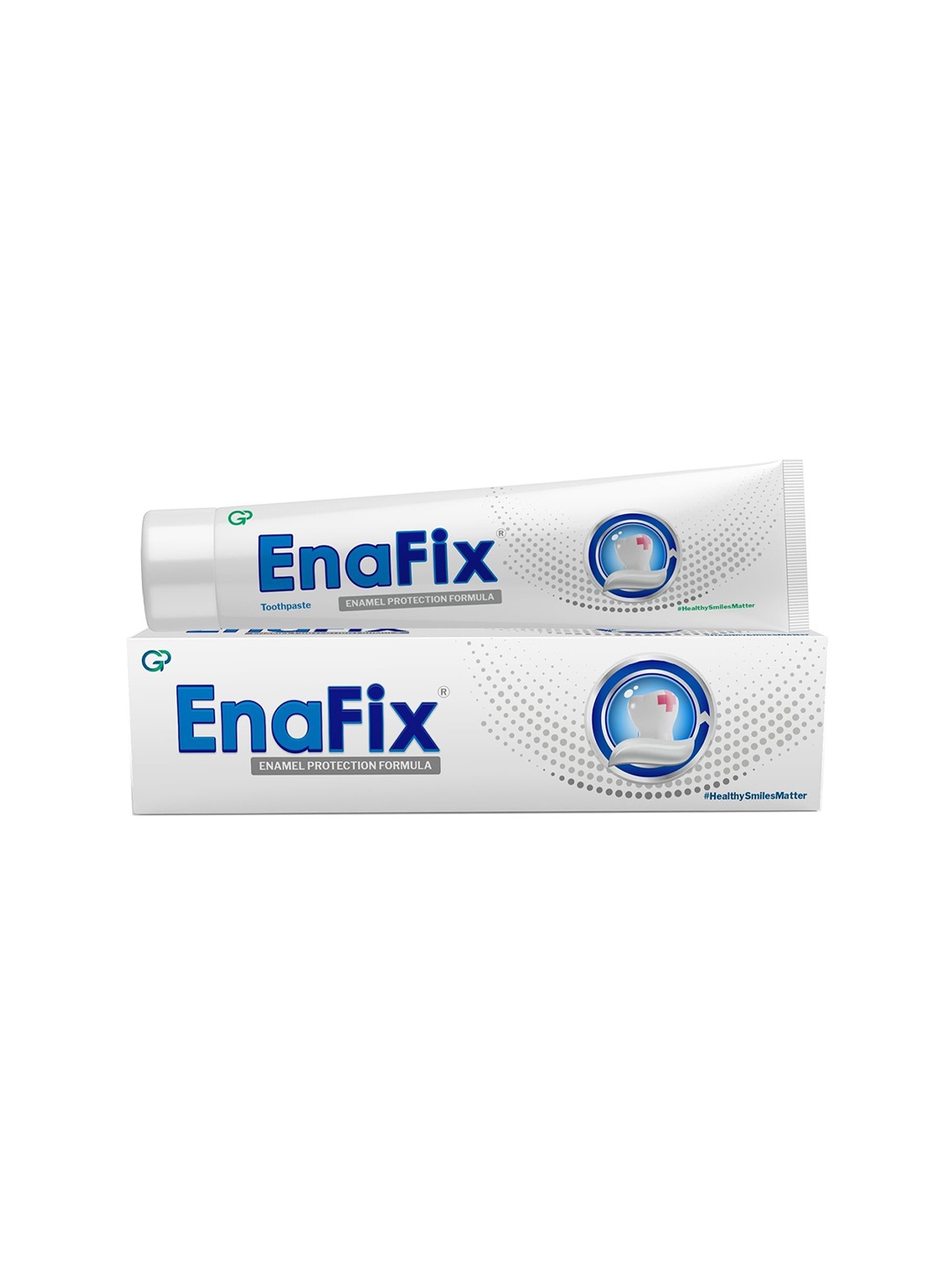 

Enafix Set Of 2 Anti Cavity Toothpaste - 70 g Each, White