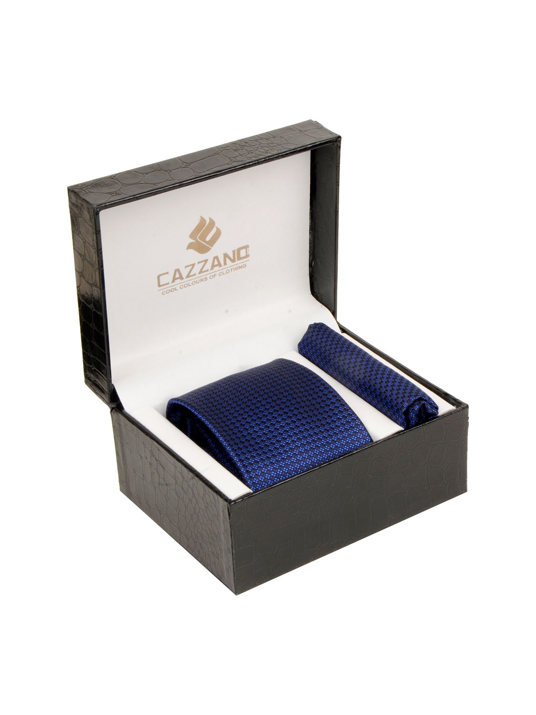 

Cazzano Men Accessory Gift Set of, Blue