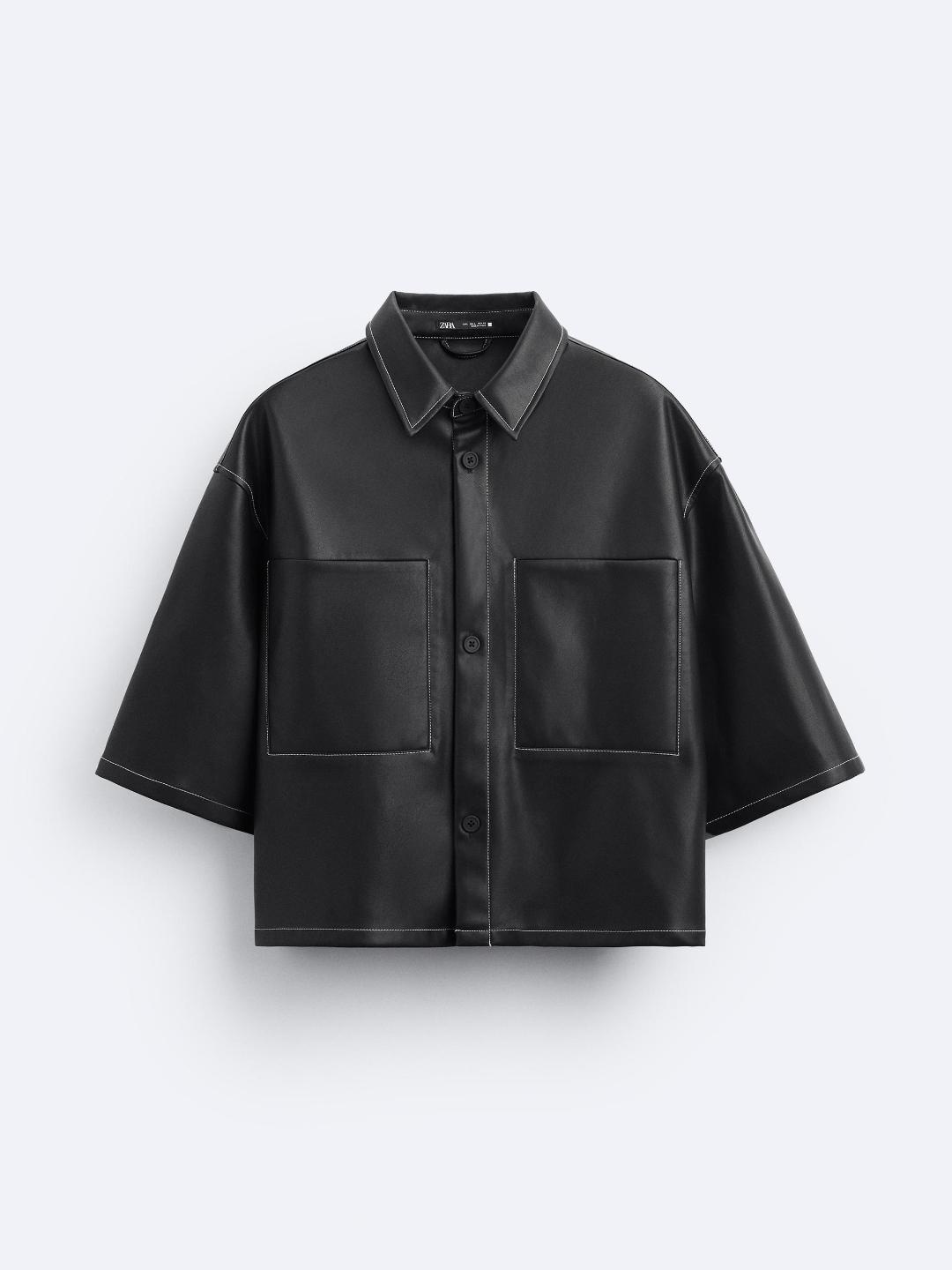 

ZARA Men Black Shirts
